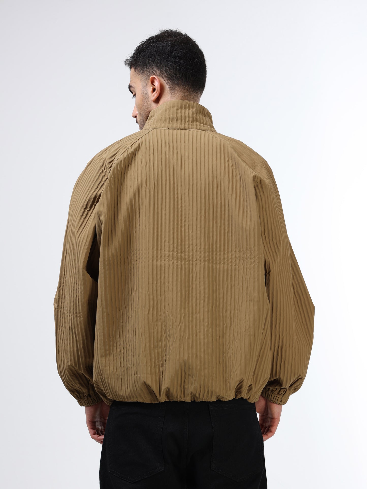 Trail Stride Full Zip Jacket Beige