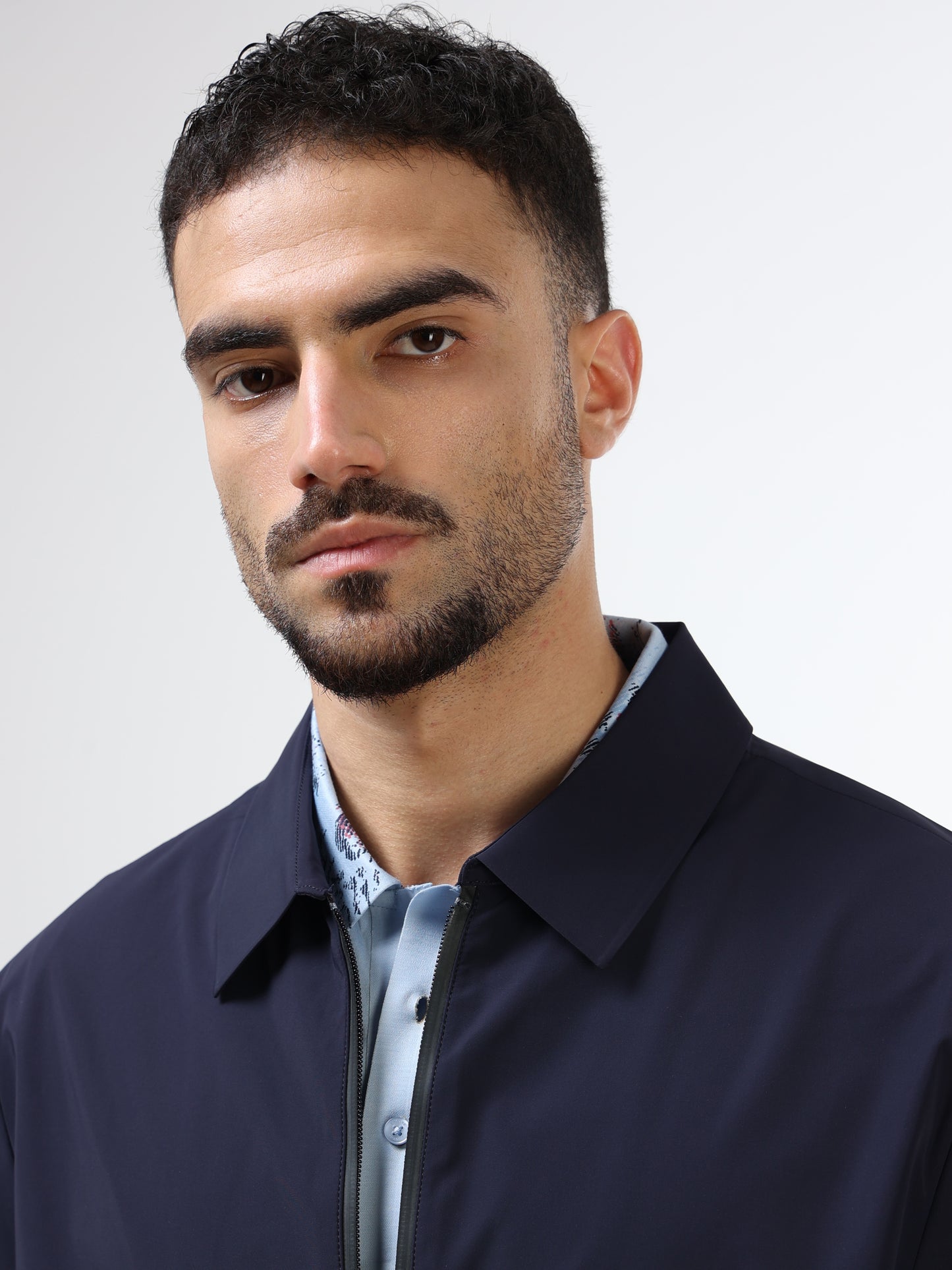Midnight Nomad Full Zip Jacket - Navy