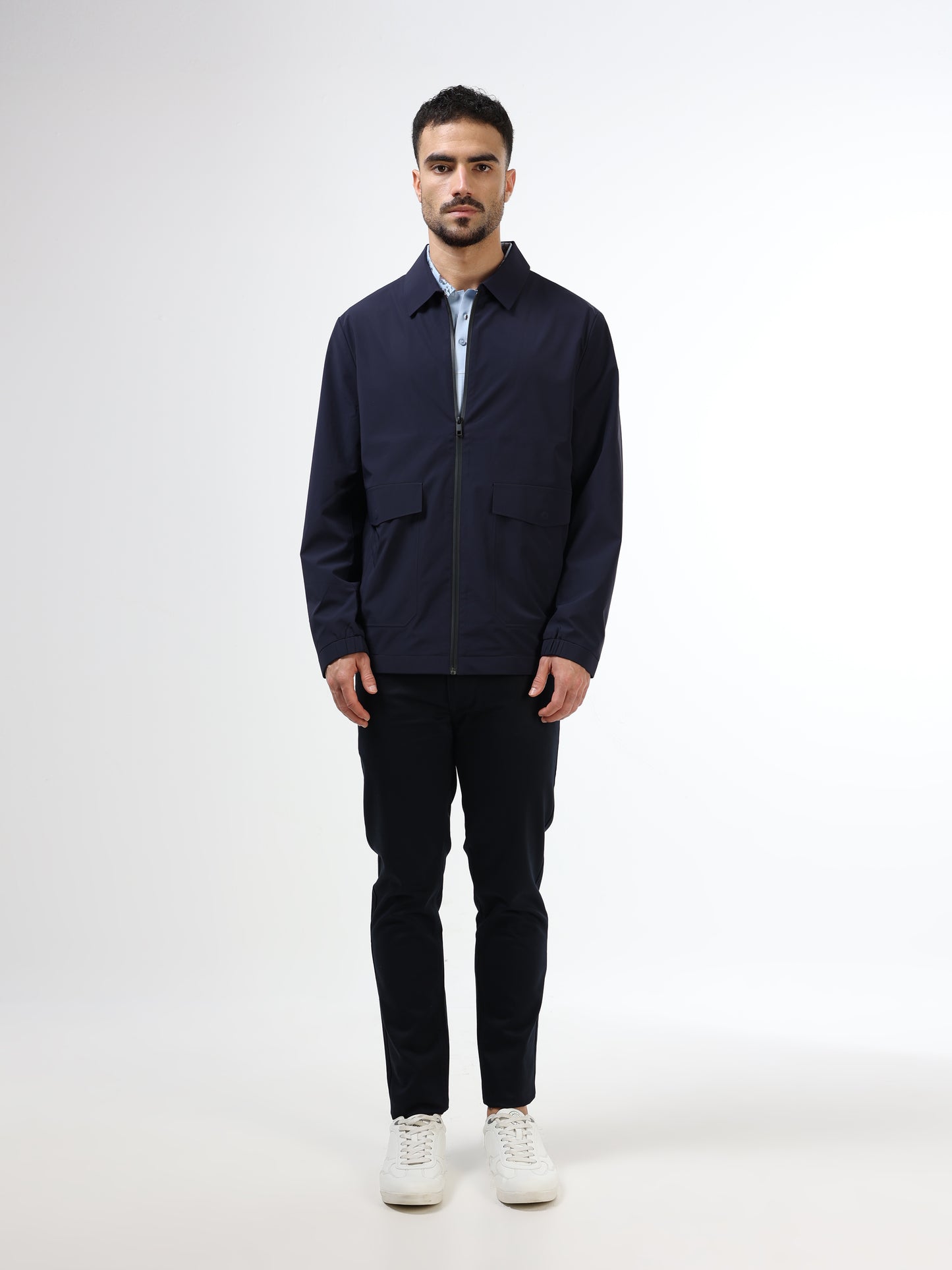 Midnight Nomad Full Zip Jacket - Navy