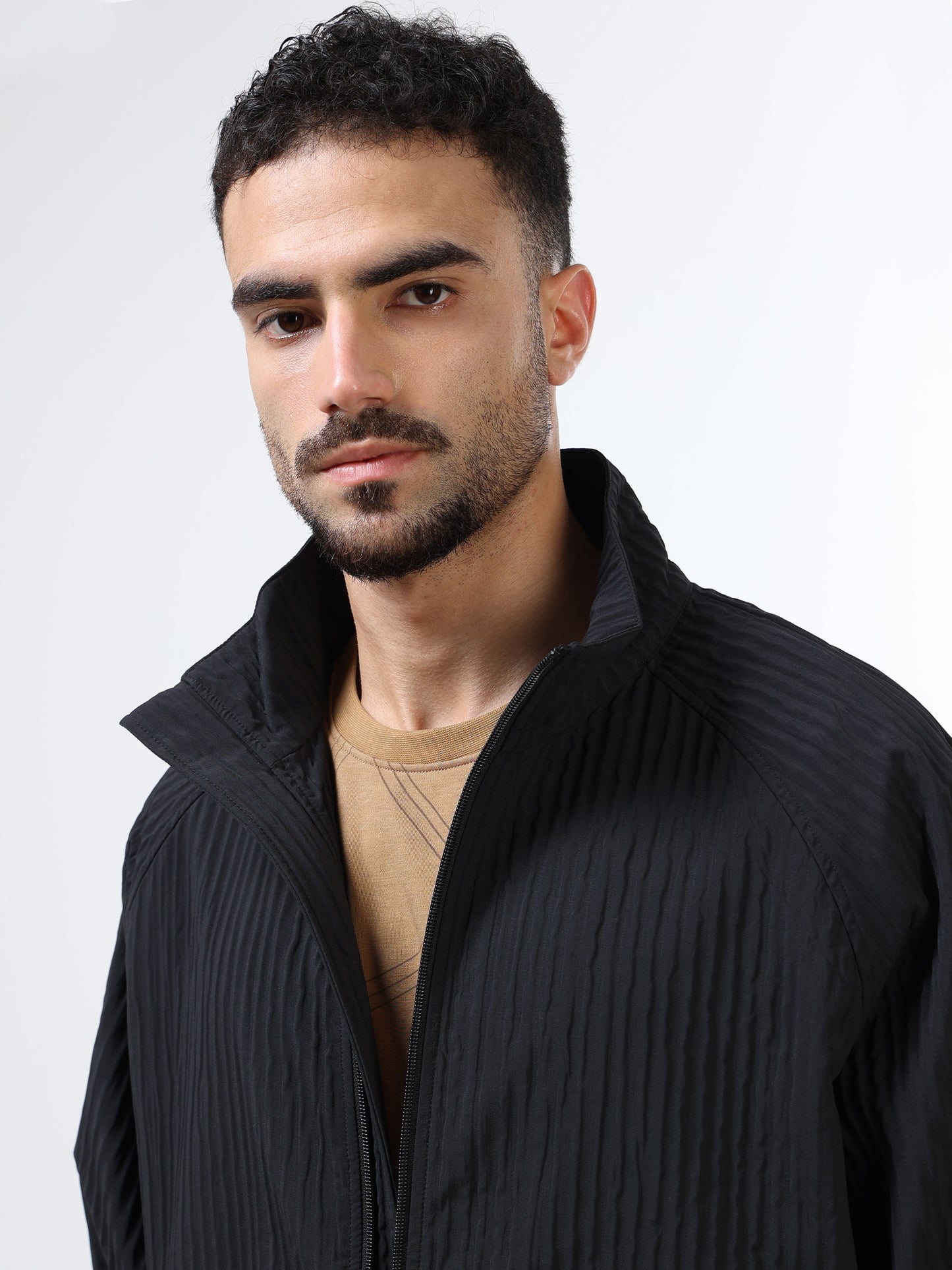 Trail Stride Full Zip Jacket Black