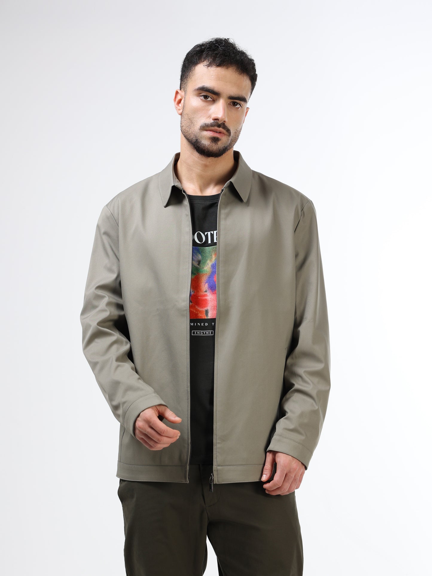 Urban Regent Full Zip Jacket Grey