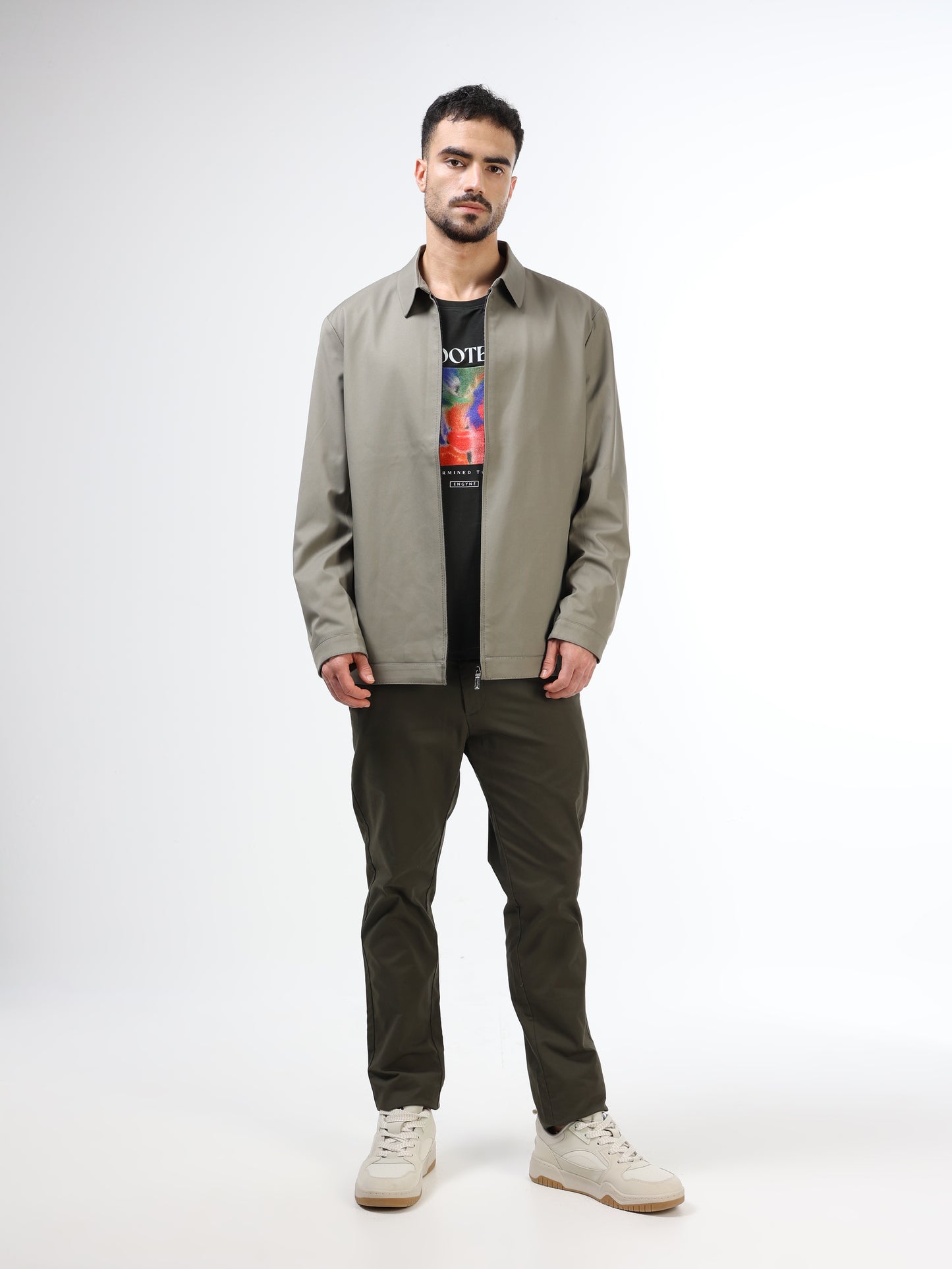 Urban Regent Full Zip Jacket Grey