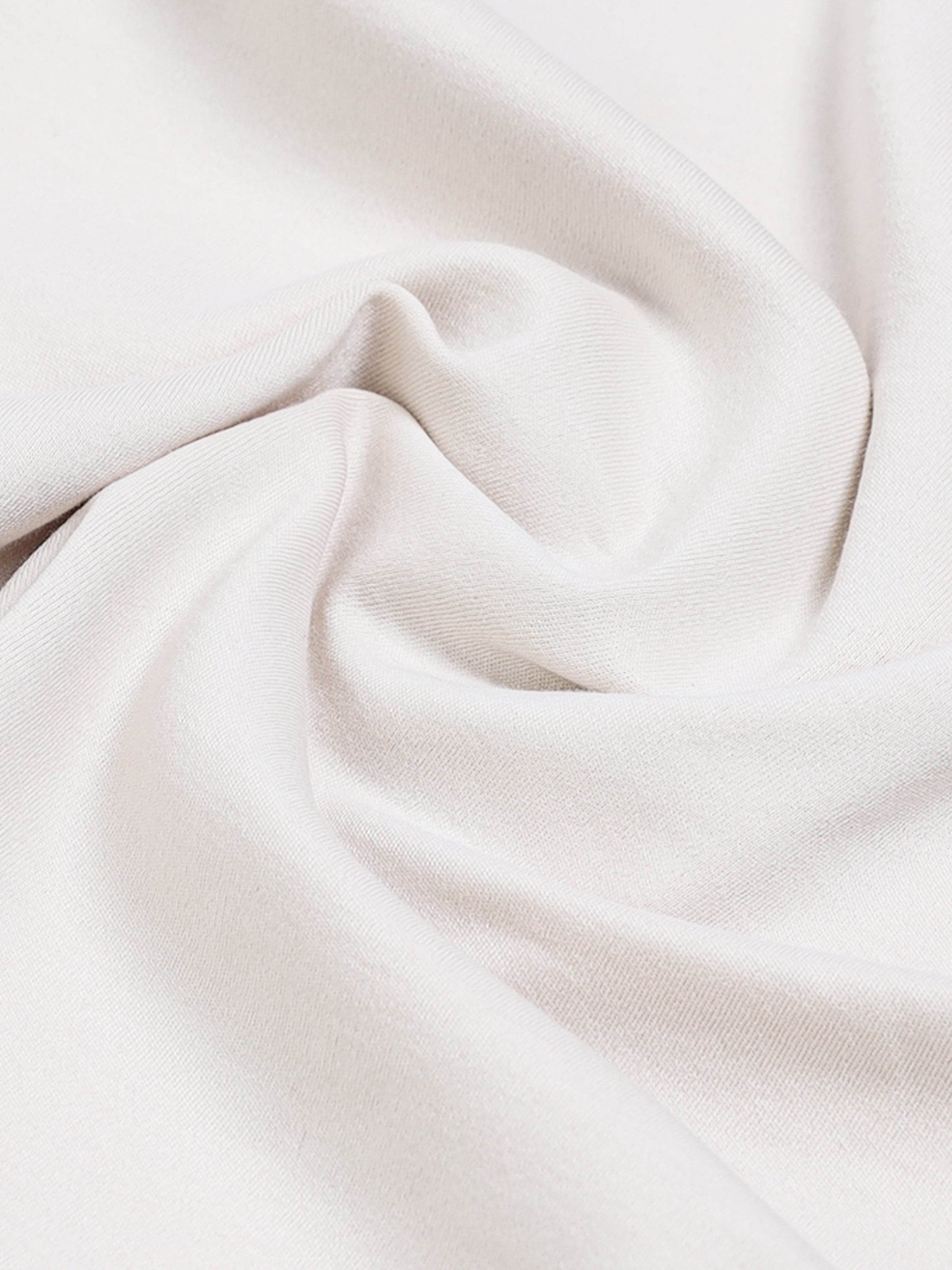 Oversized T-shirt in Supima Cotton Lycra Interlock with Suede-Finish Back and front print Beige - ENGYNE