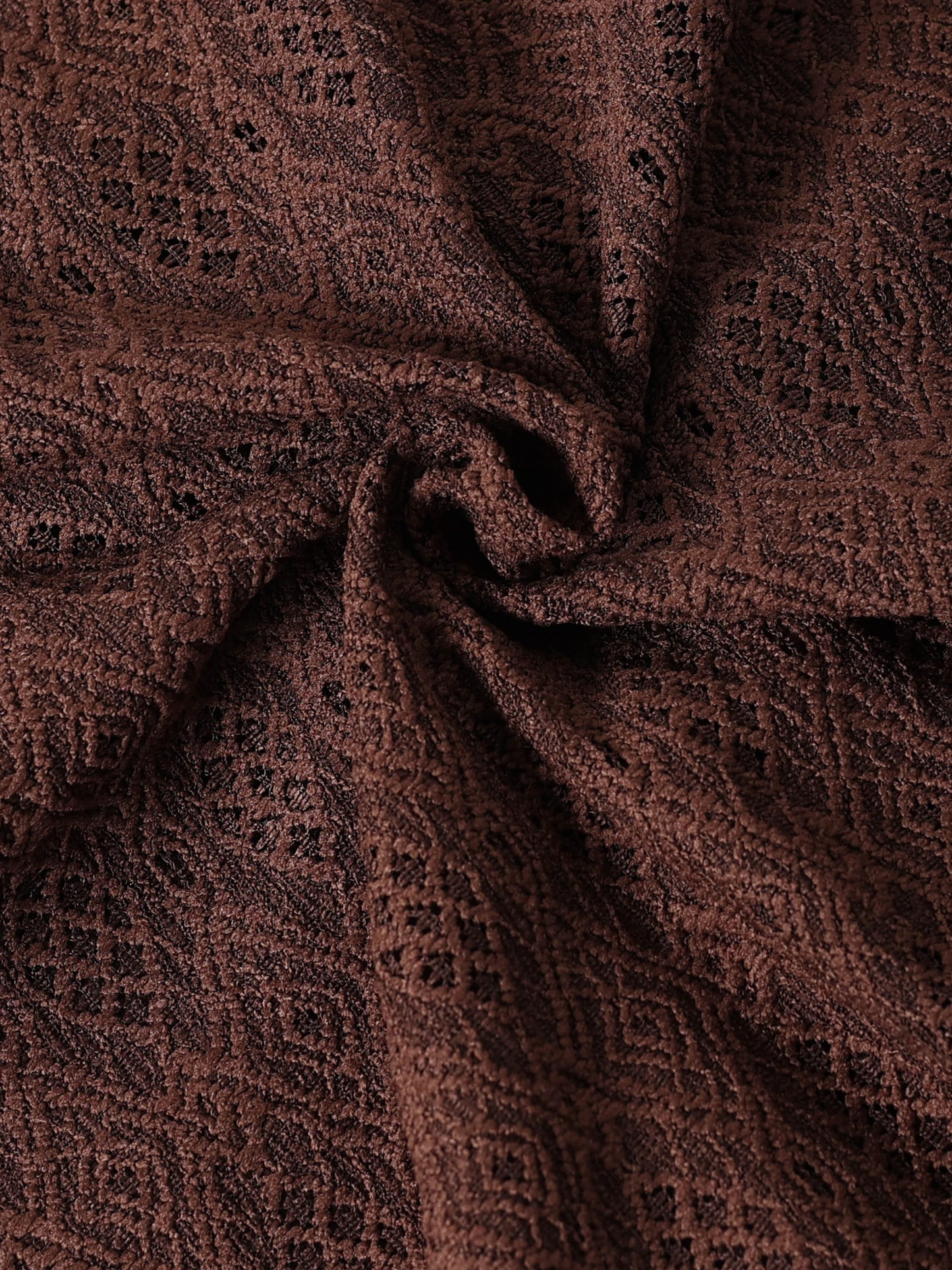 Engyne Craft Matrix Shirt Dark Brown
