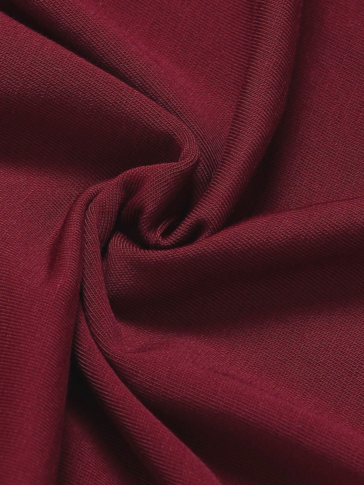 Regular-fit Full-Sleeve T-shirt in Supima Cotton Lycra with HD and Non-PVC Chest Print - Burgundy - ENGYNE