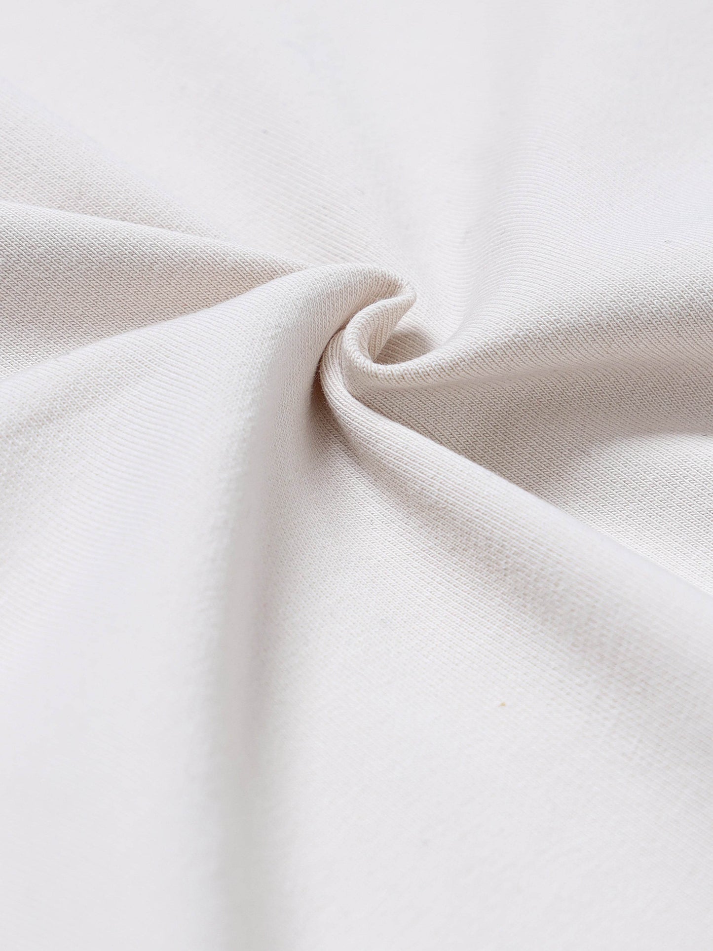High Neck Zipper Sweatshirt with 4-Color Flag Tape and Contrast-Tipped Cuffs Beige - ENGYNE