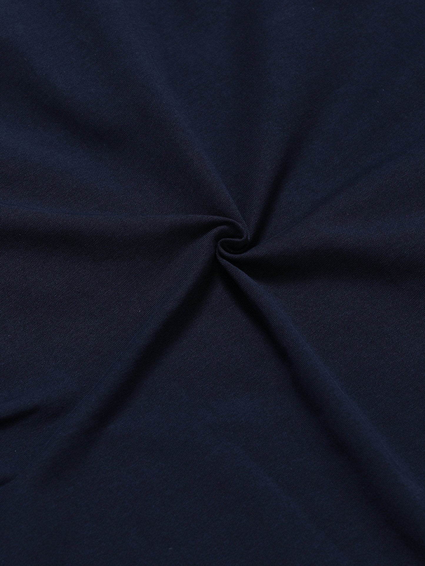 Rougen Cotton Poly Elastane Interlock Jogger with Cut-and-Sew Design and 4-Color Flag Tape Navy - ENGYNE