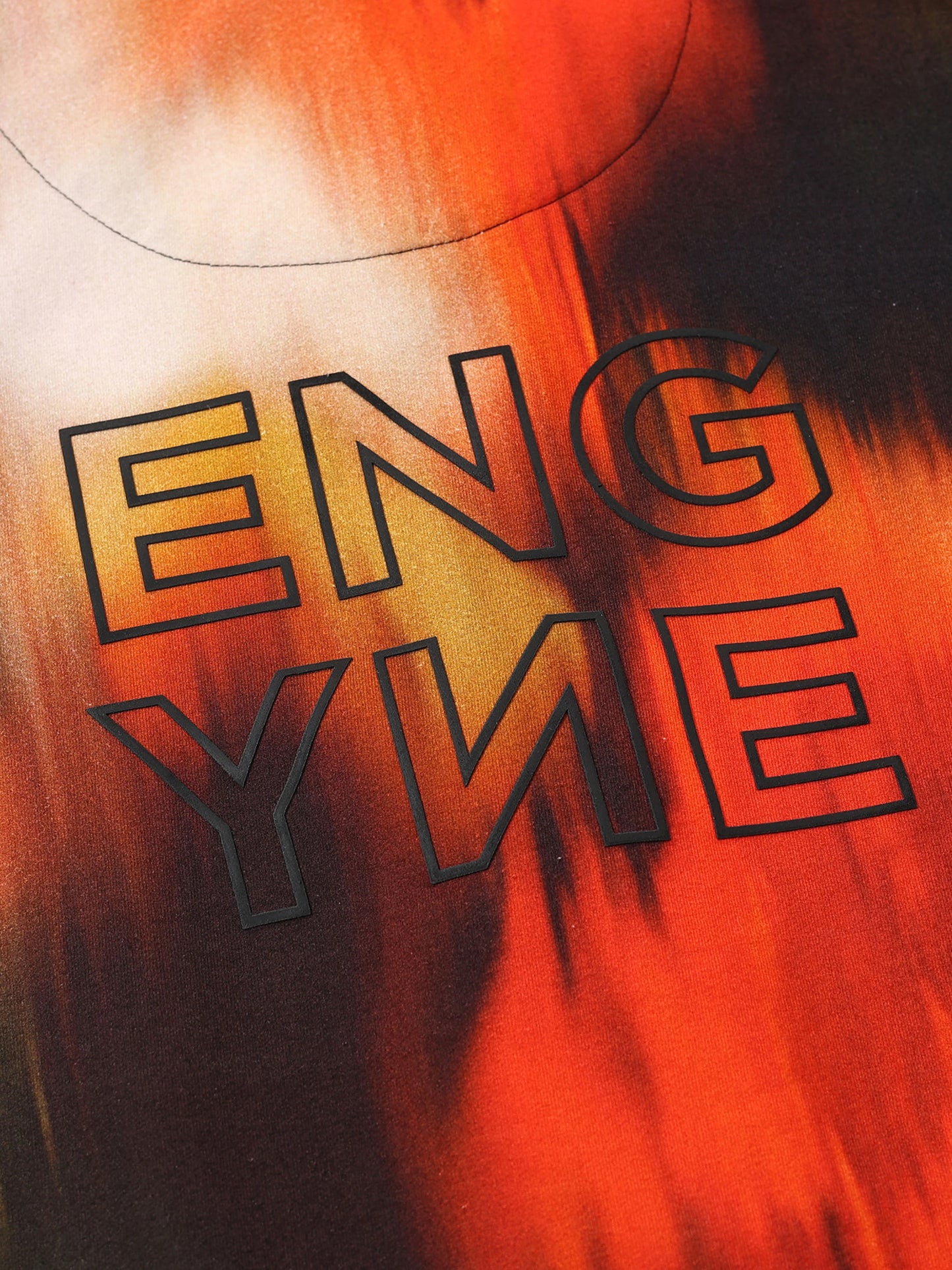 Engyne Eclipse Bloom Zip Hoodie Black