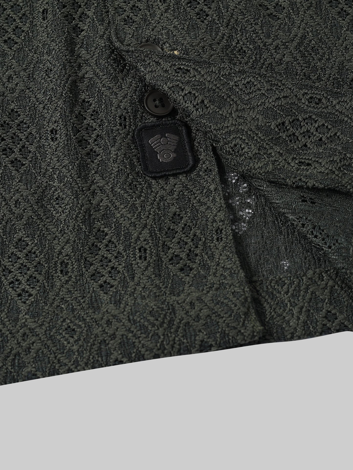 Engyne Craft Matrix Shirt Dark Green