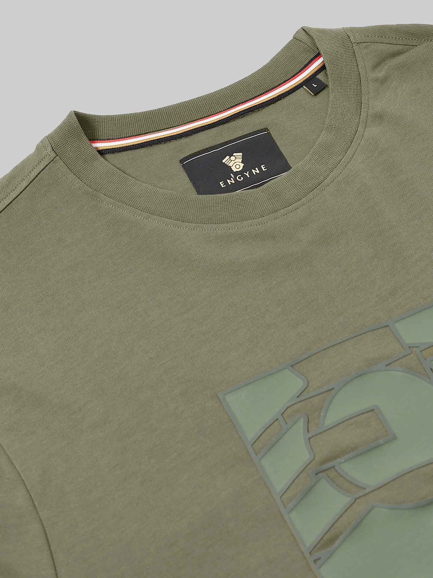 Engyne GeoGrid Logo Sweatshirt Moss