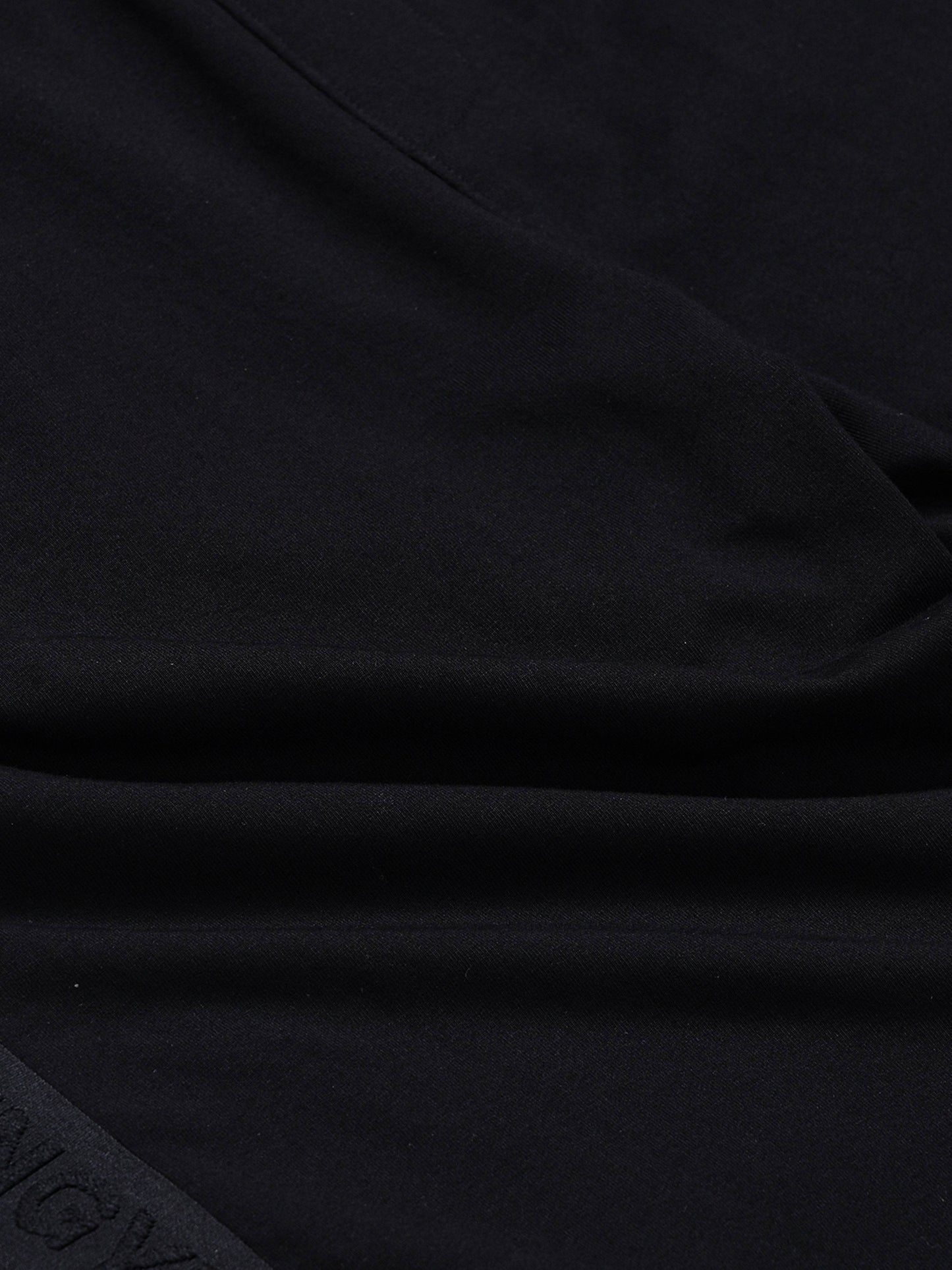Core Engyne Sweatshirt – Logo Emblem | Rougen Lycra Loop Knit Black - ENGYNE