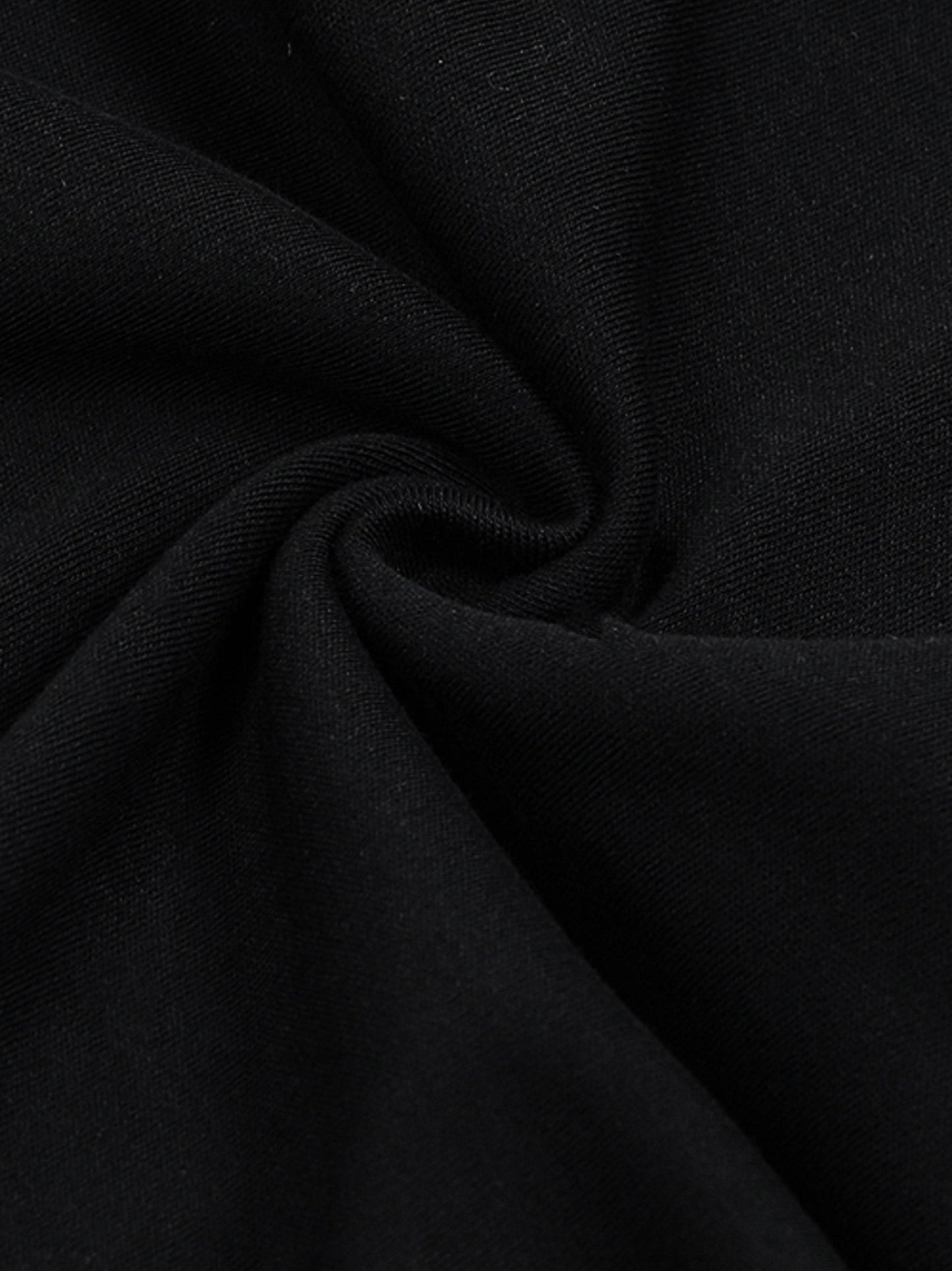 Supima Cotton Lycra Interlock with Engyne Signature Flat-Knit Rib Chest Panel and Embroidered Branding Black T-shirt - ENGYNE
