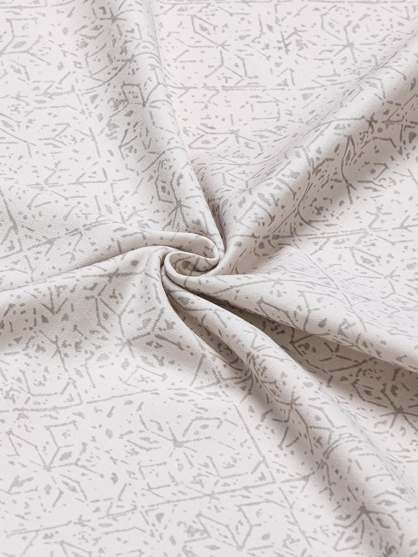 Supima Cotton LuxeKnit with Rotary Pigment Print and Slim DTM Collar Beige Polo - ENGYNE