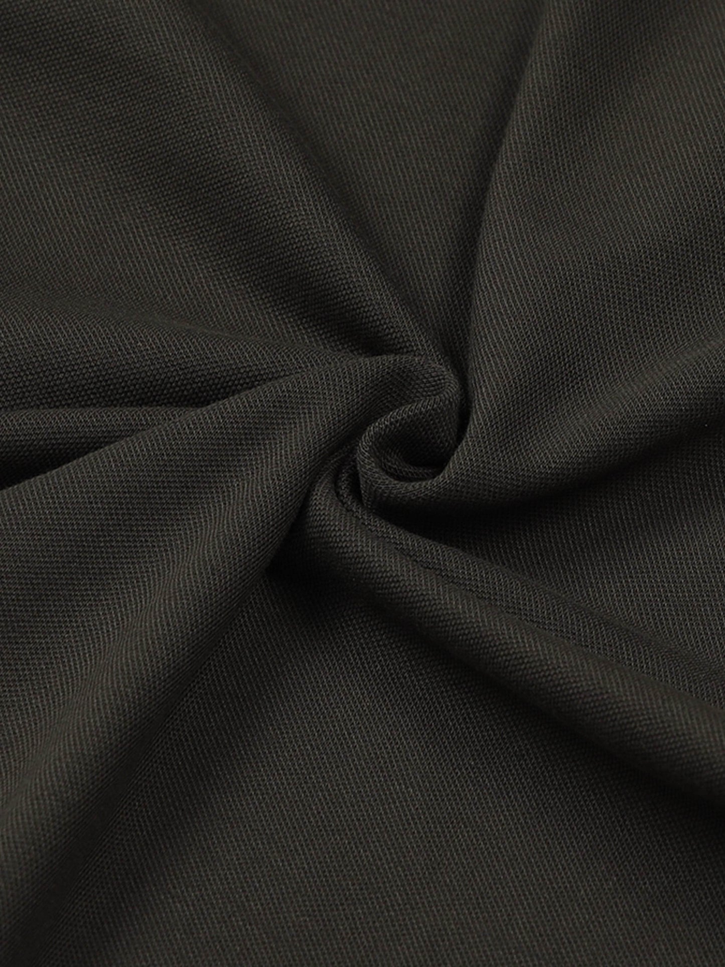 Engyne Rougen Piqué Polo – Tonal Collar Finish Olive - ENGYNE