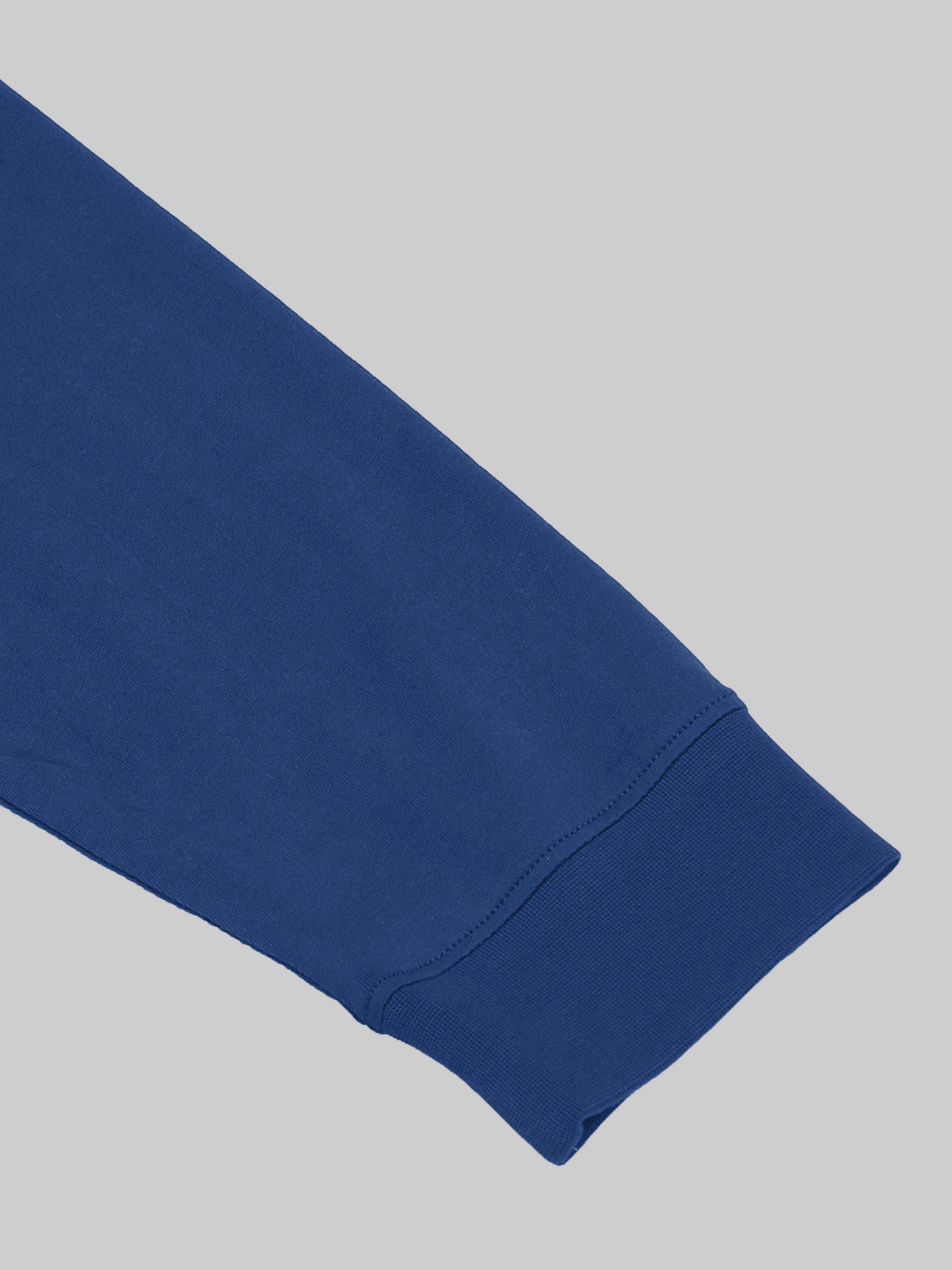 Regular-fit Full-Sleeve T-shirt in Supima Cotton Lycra with Rainbow Reflective Print Detailing - Dark Blue - ENGYNE