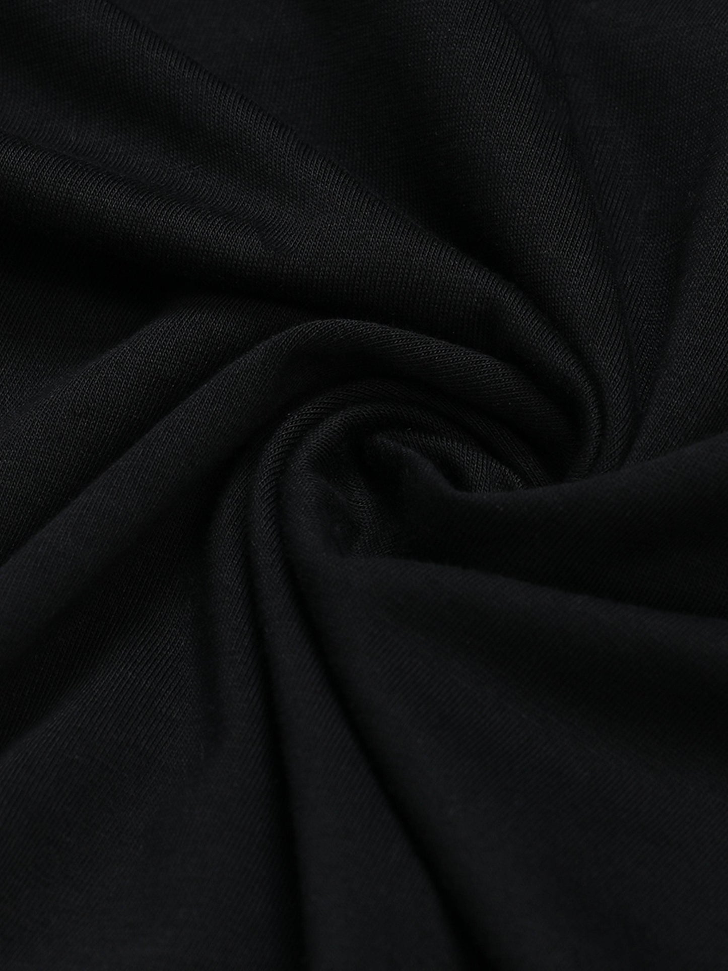 Regular-fit Full-Sleeve T-shirt in Supima Cotton Lycra with HD and Non-PVC Chest Print - Black - ENGYNE