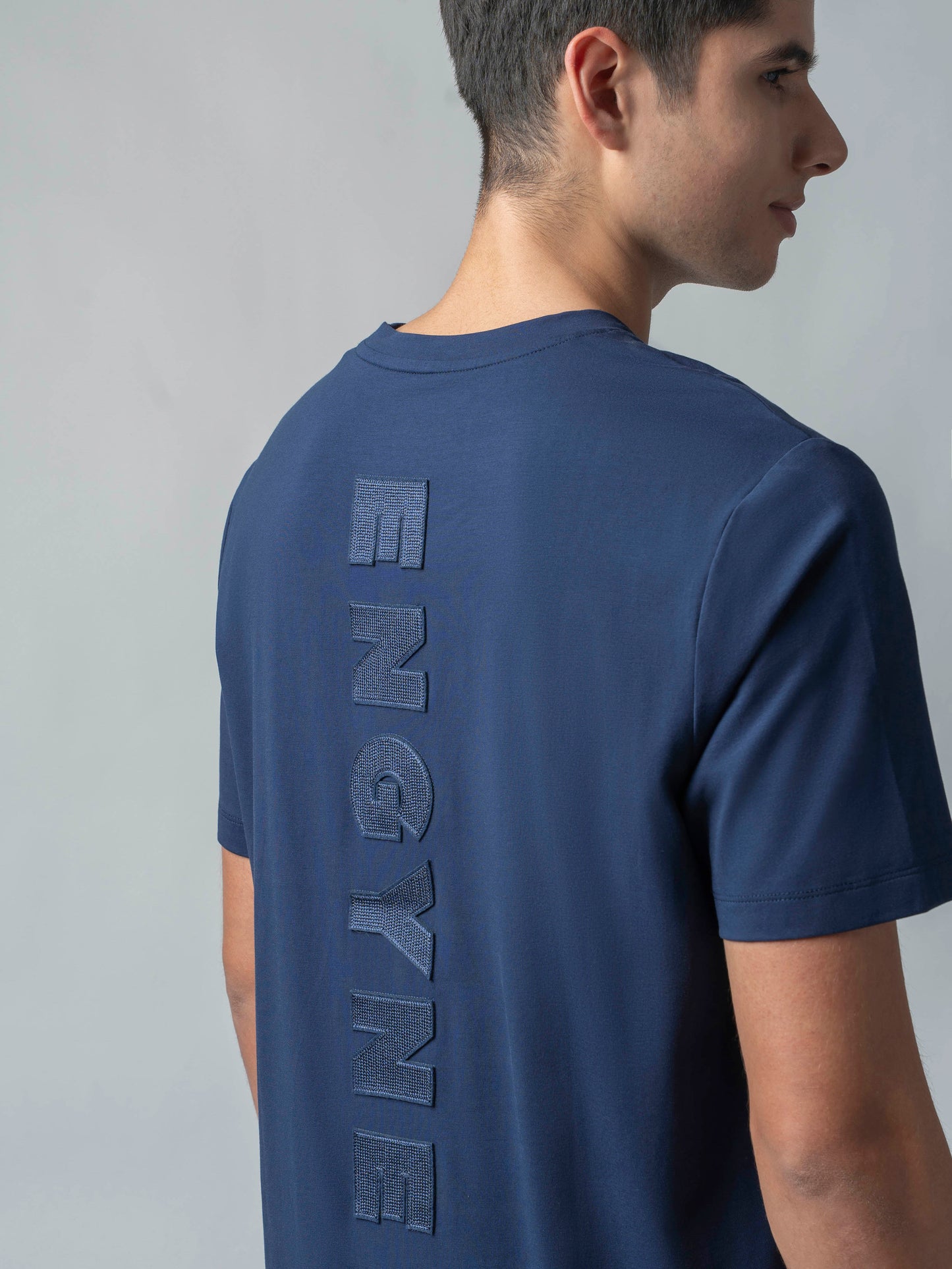 Iconic Emblem Dark Blue t shirt