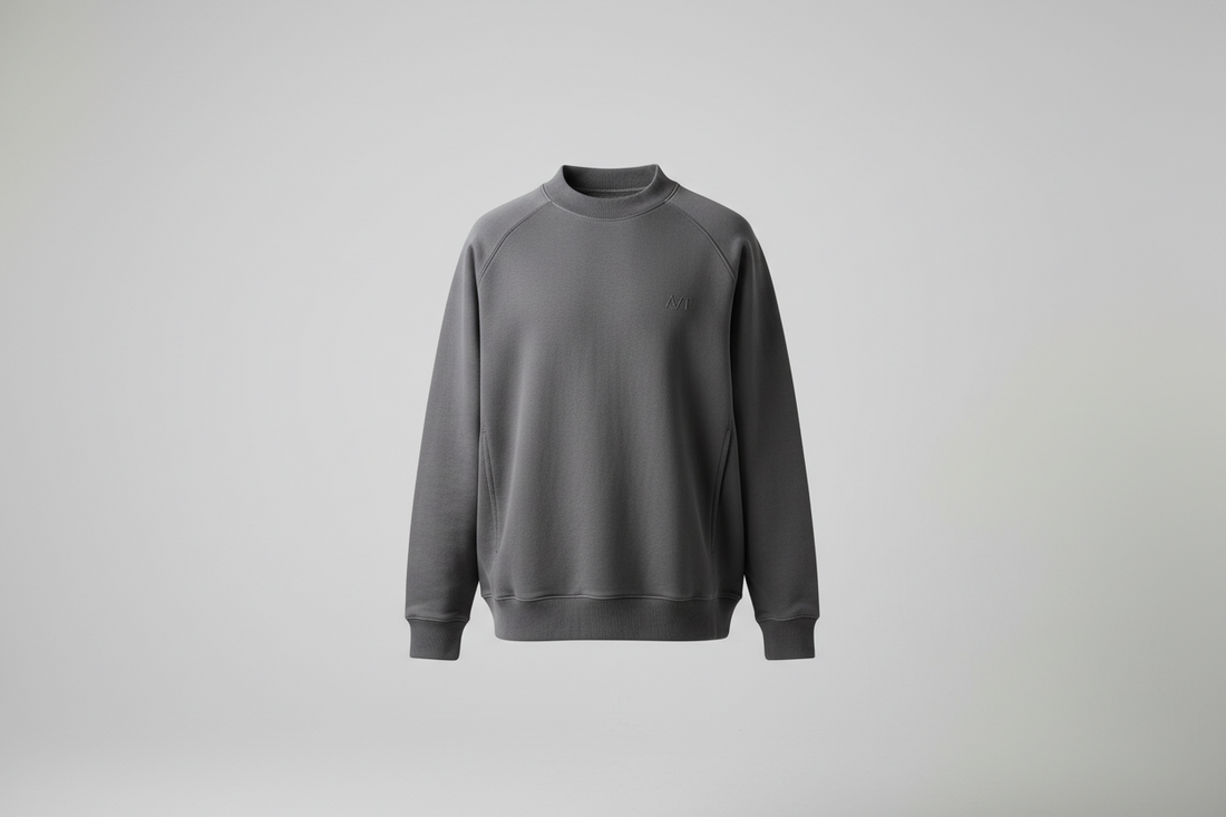 Structured fit sweatshirts for office casual looks