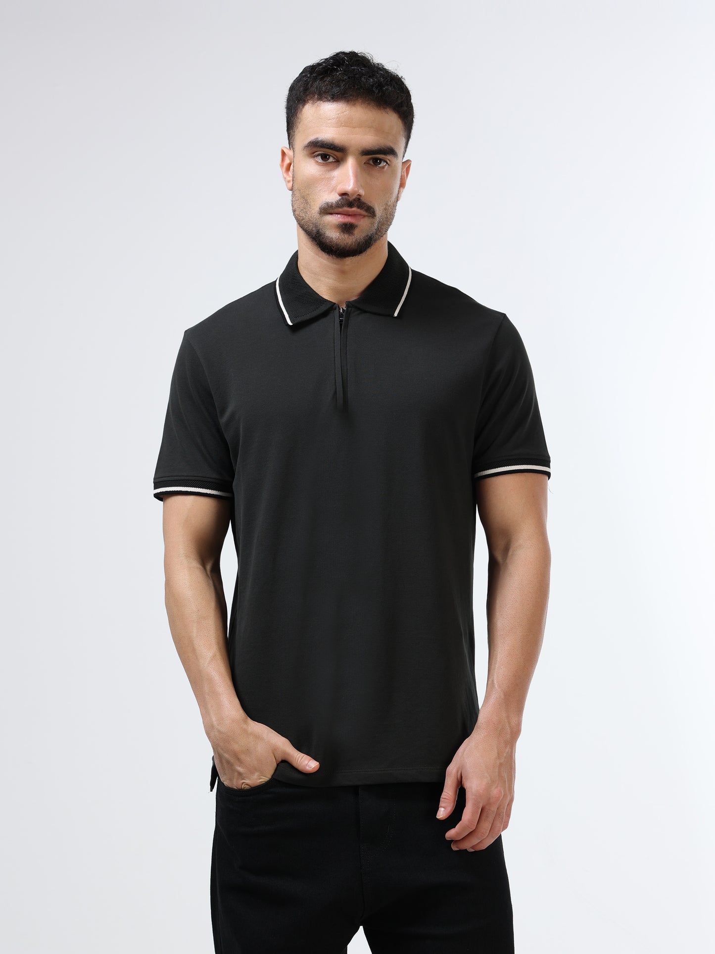 Men's Supima Olive polo t-shirt