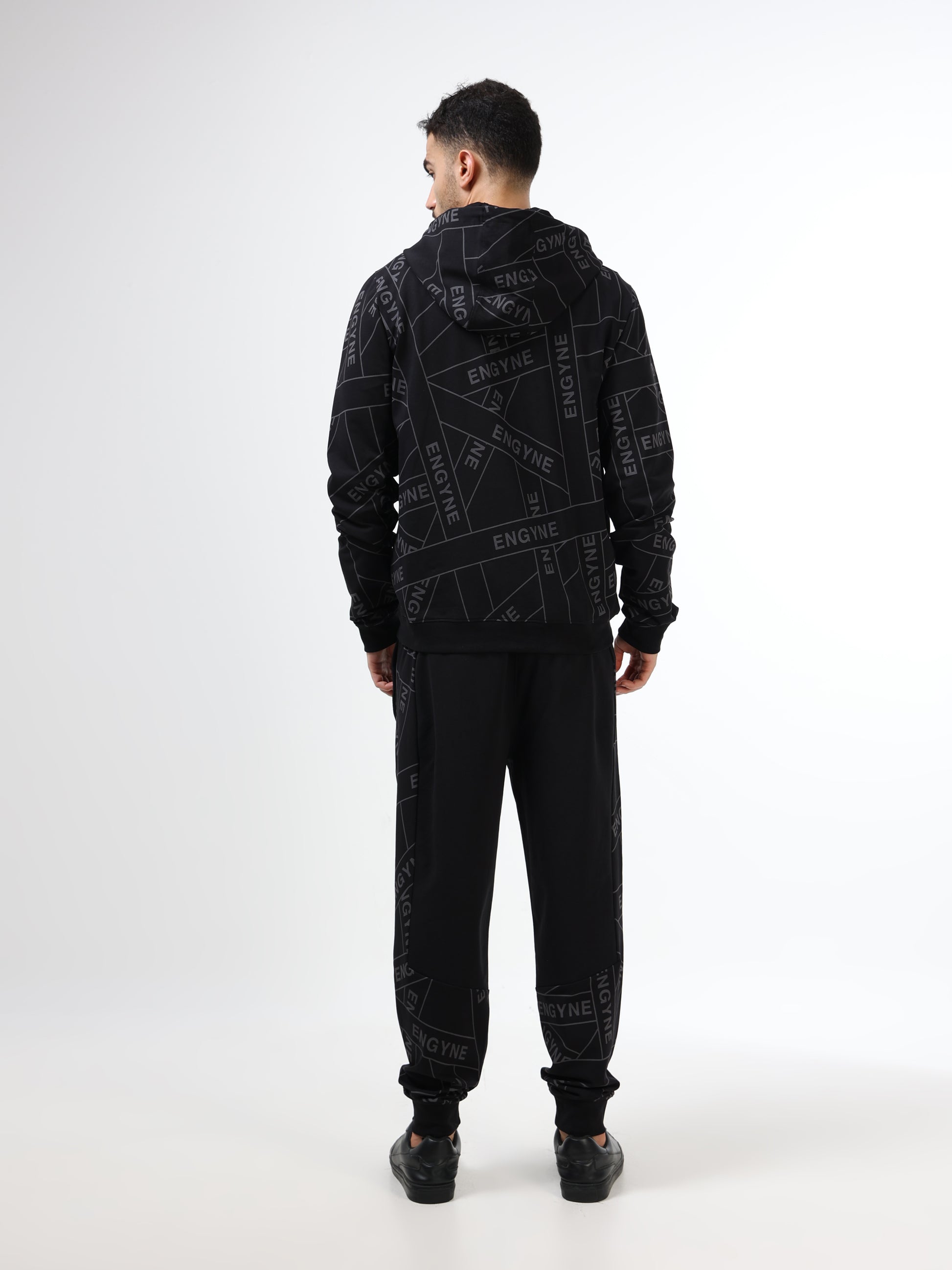 Men’s black hoodie