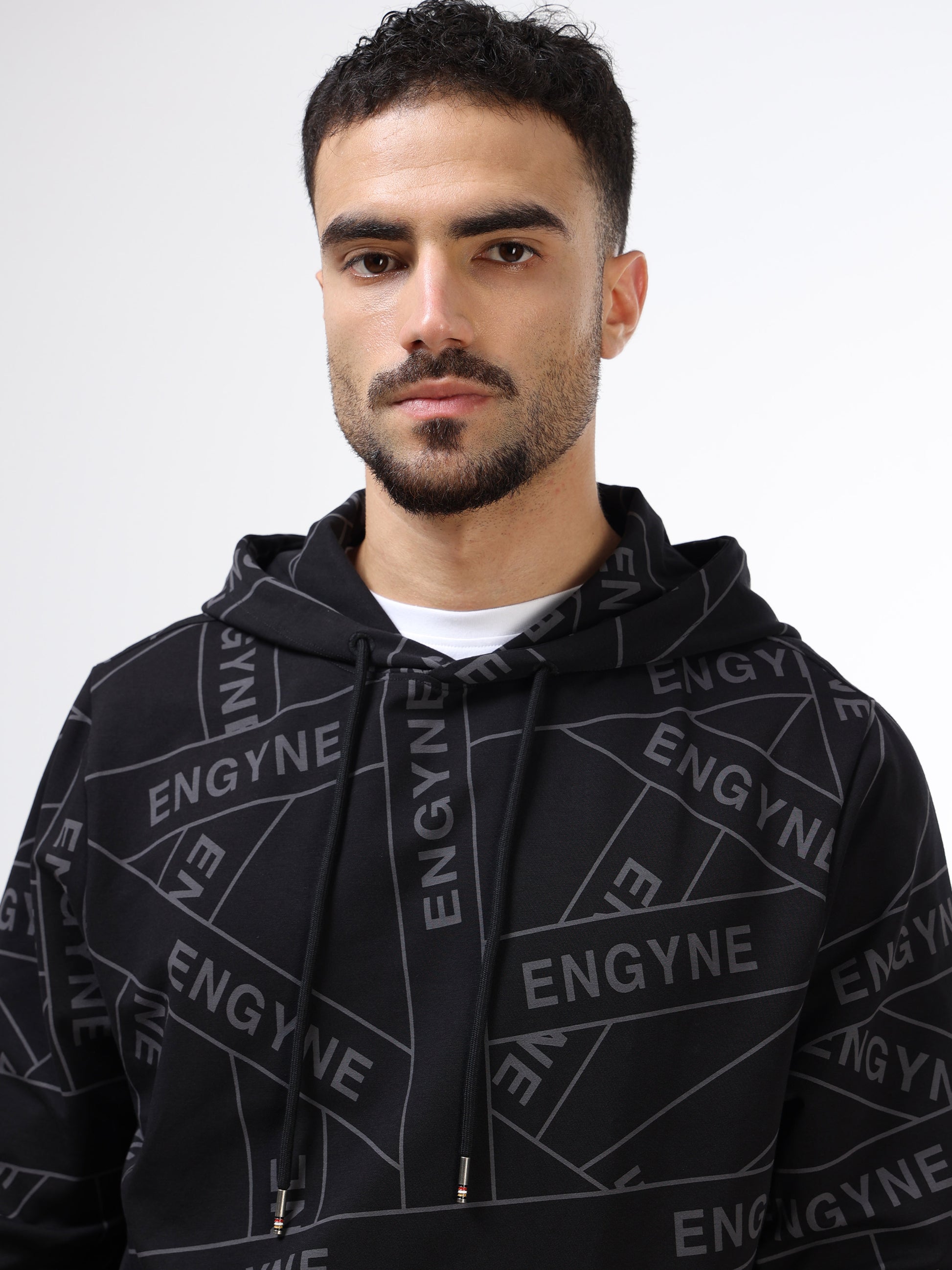 Men’s black hoodie