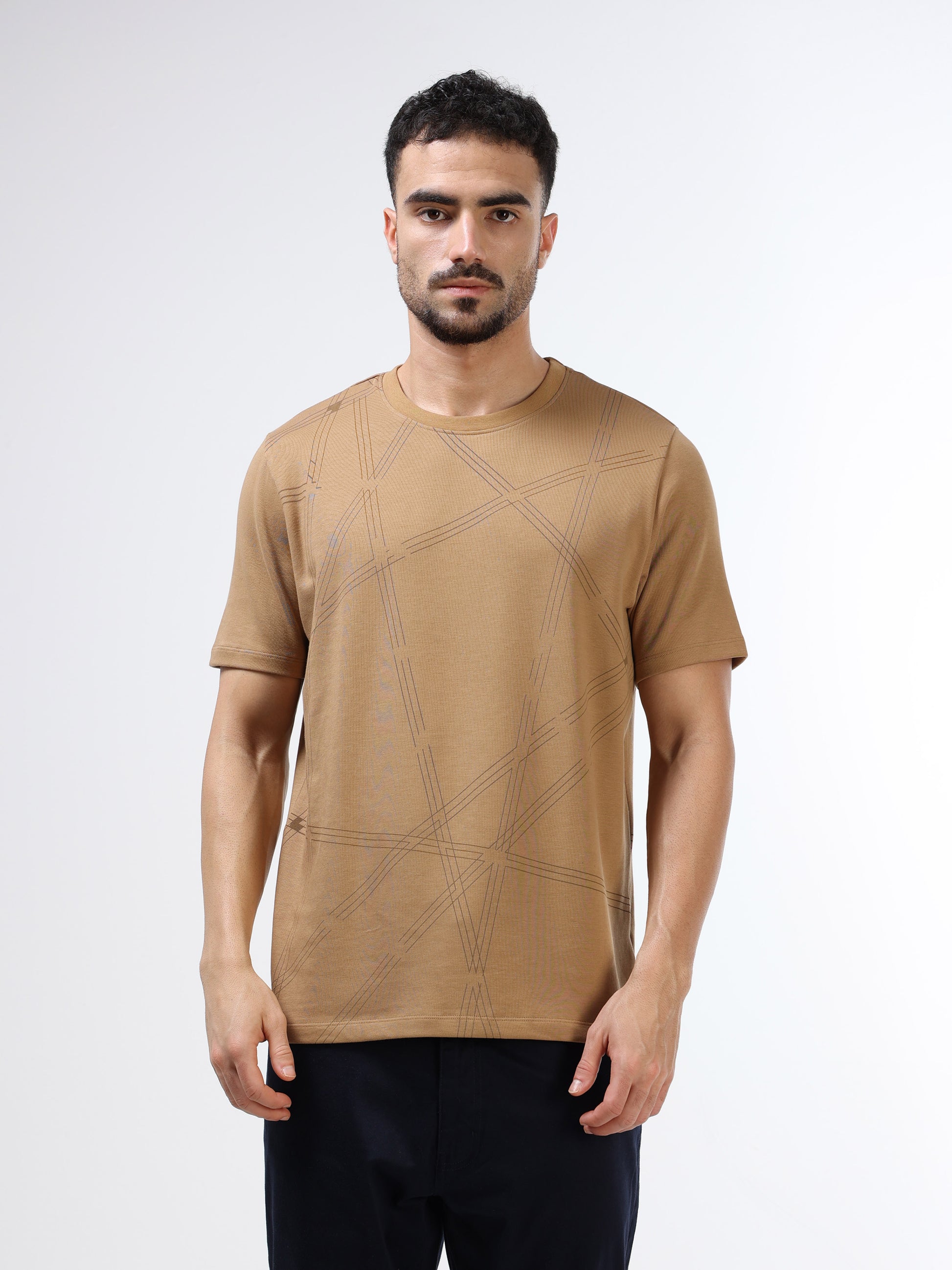 Men’s khaki t shirt