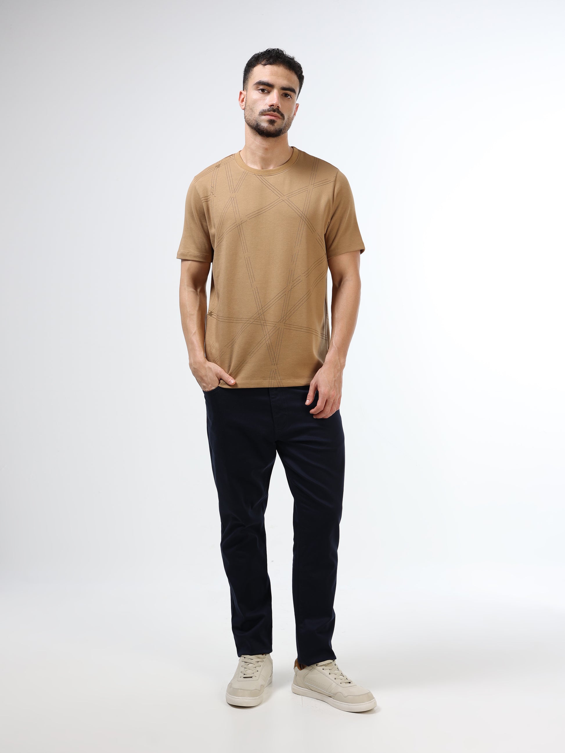 Men’s khaki t shirt