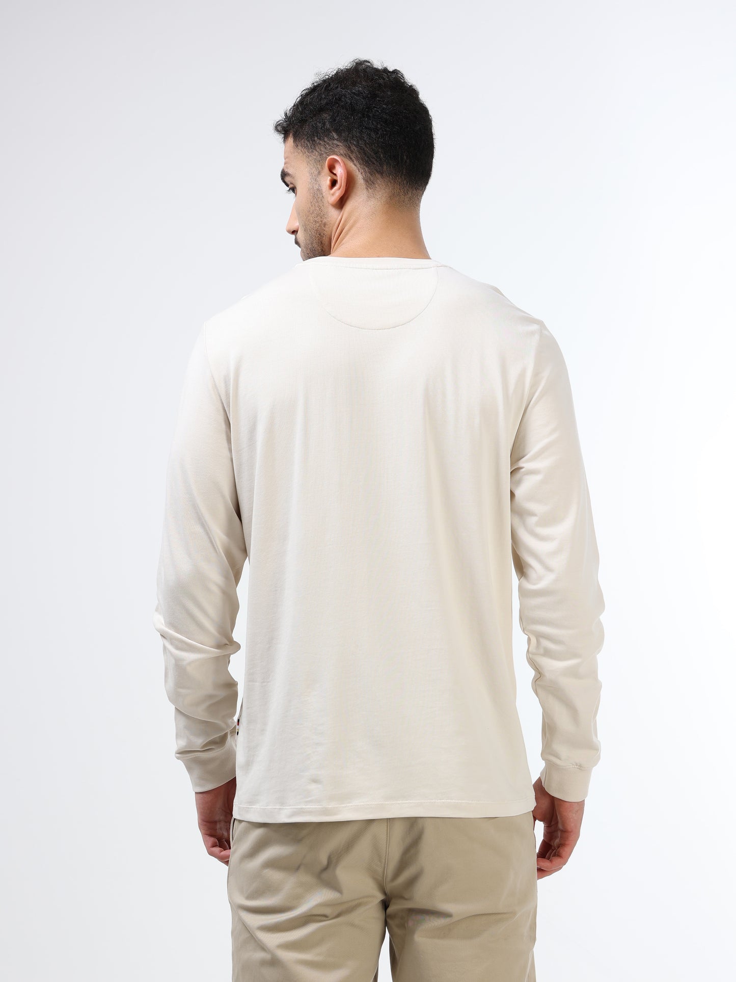 Men’s beige t-shirt