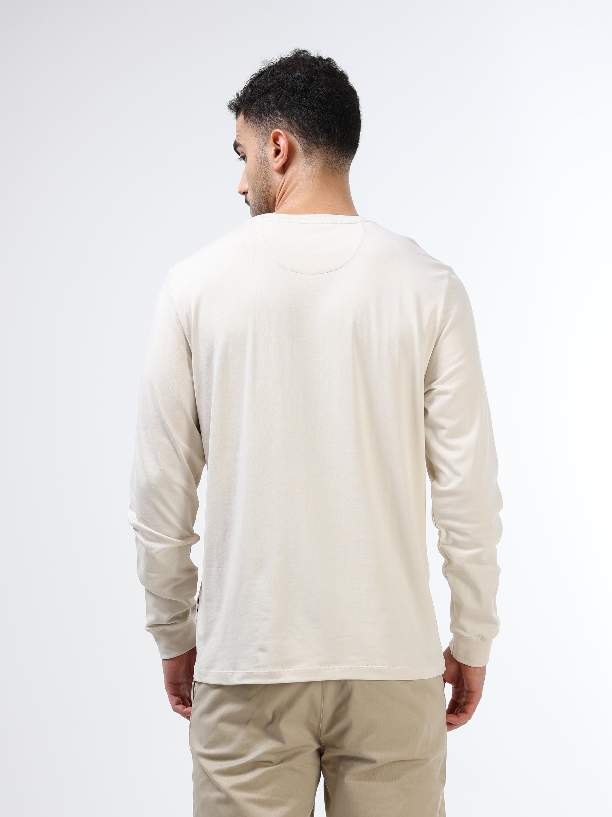 Men’s beige t-shirt