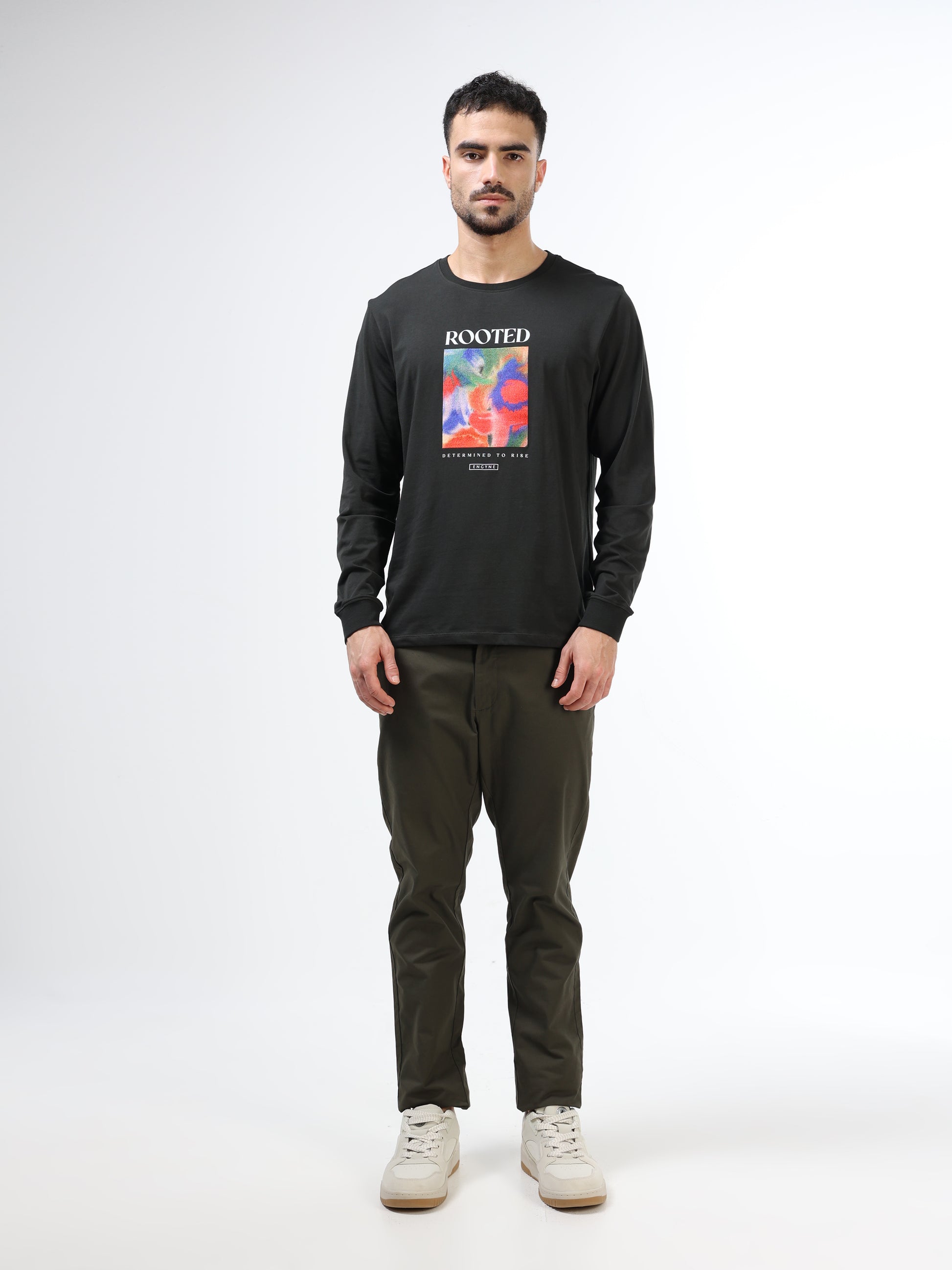 Men’s olive t-shirt