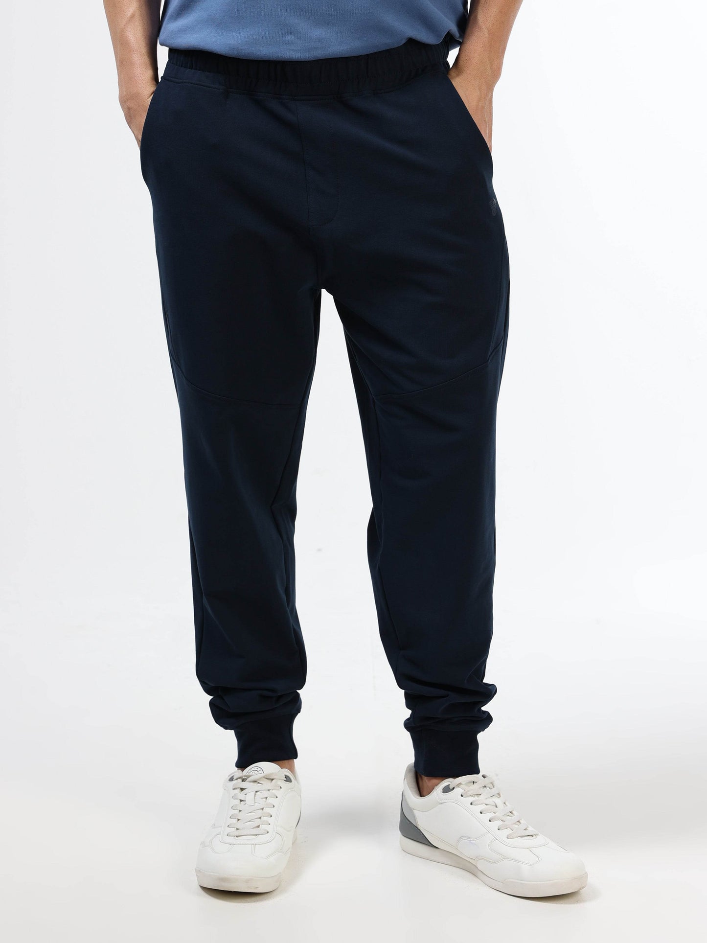 Engyne Iconic Emblem Tonal Jogger Navy - ENGYNE