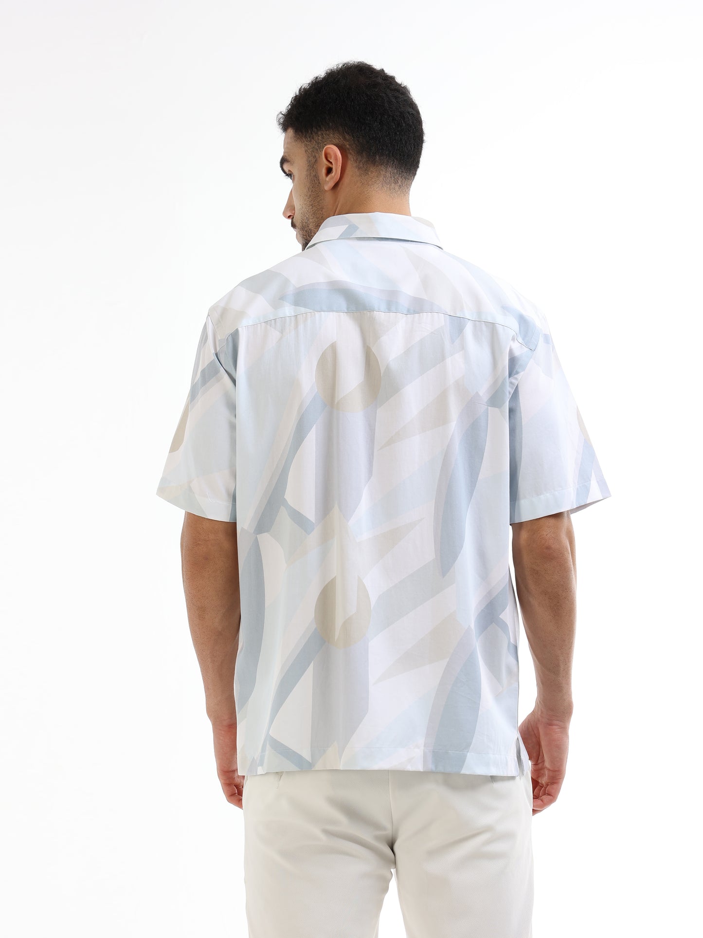 Men’s multicolor abstract shirt