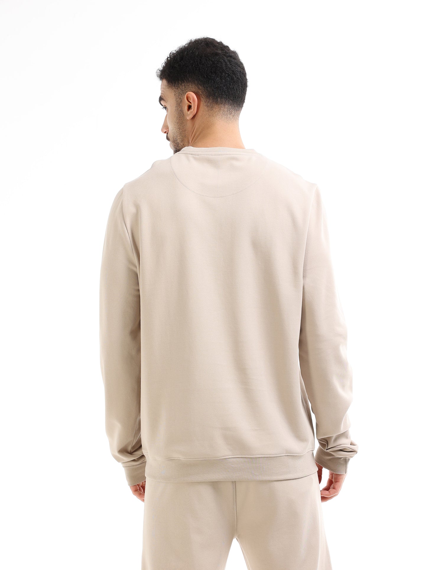 Men’s beige sweatshirt