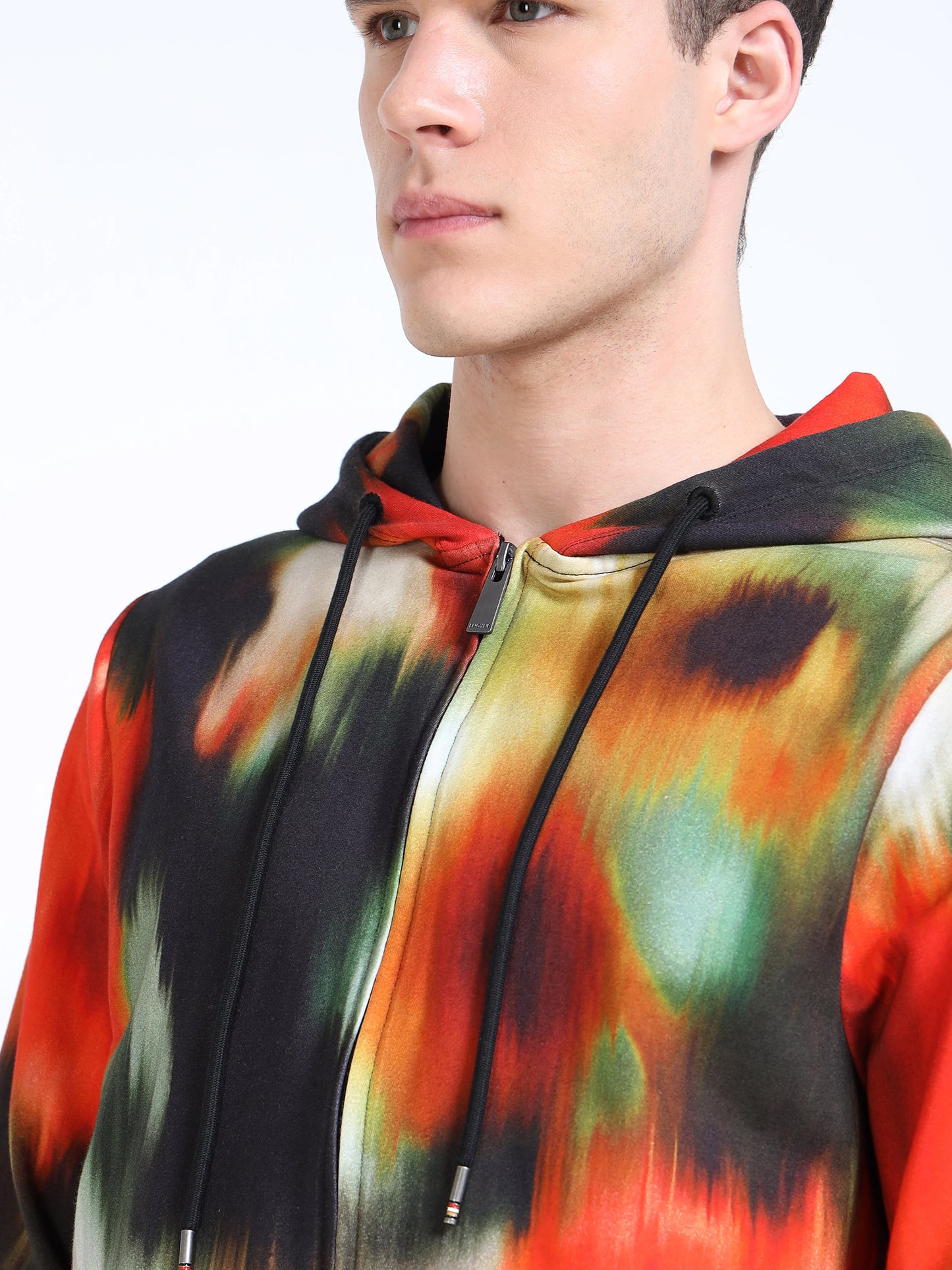 Engyne Eclipse Bloom Zip Hoodie Black