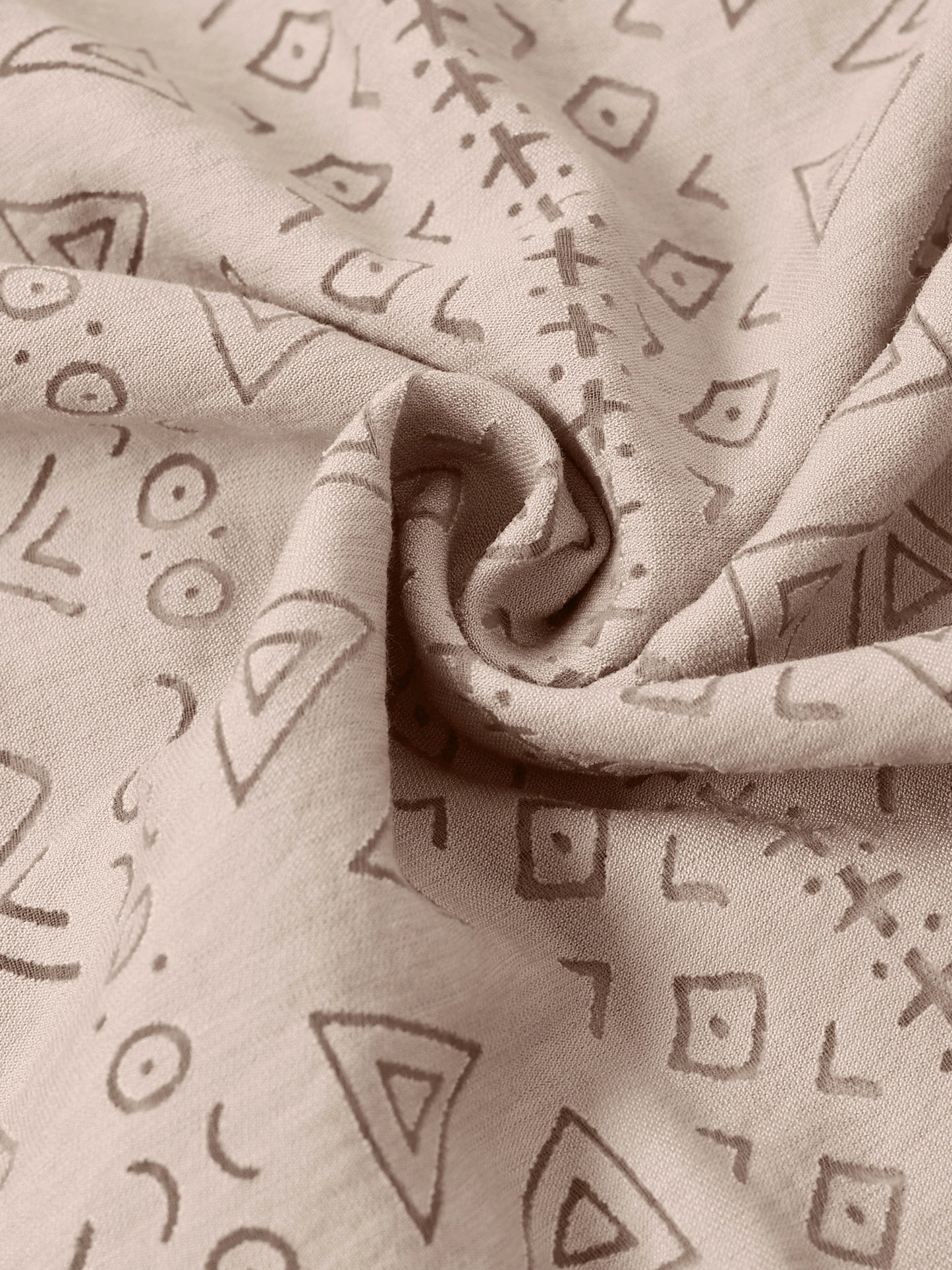 Engyne Nomad Script Shirt Beige