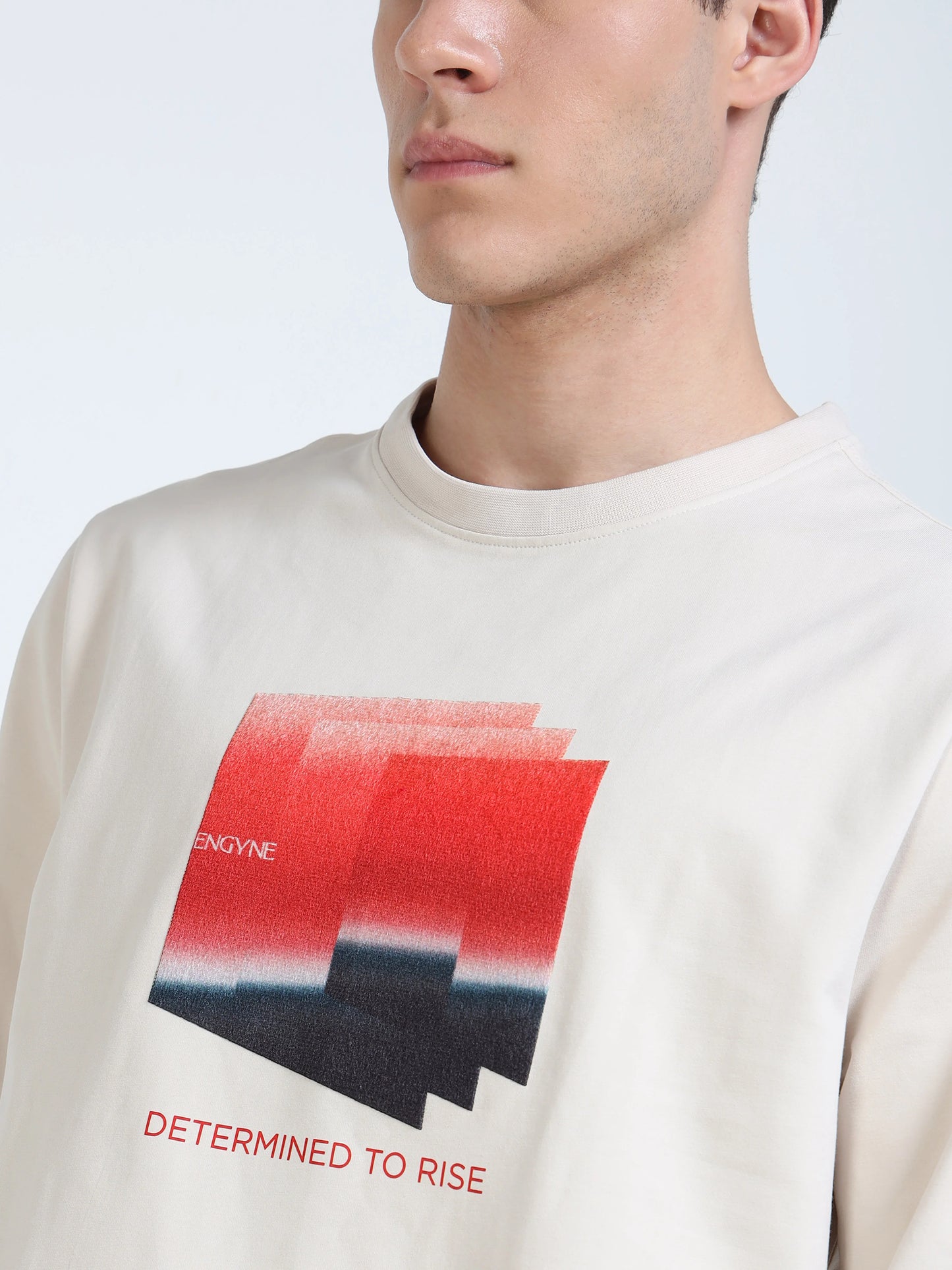 Engyne Rise Horizon Sweatshirt Beige