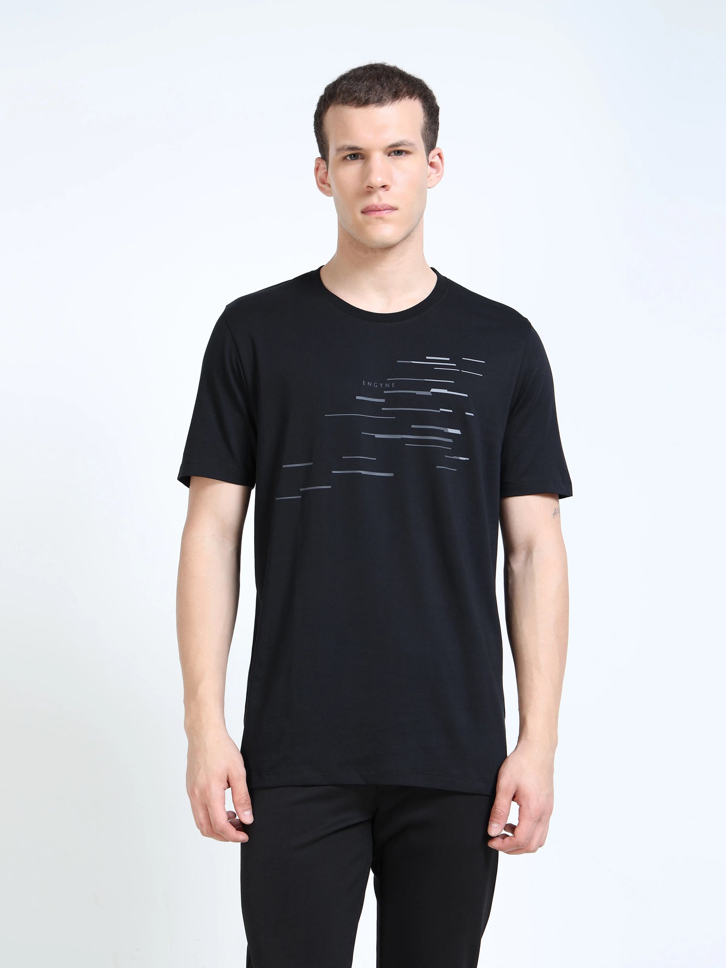 Engyne Echo Motion Tee Black