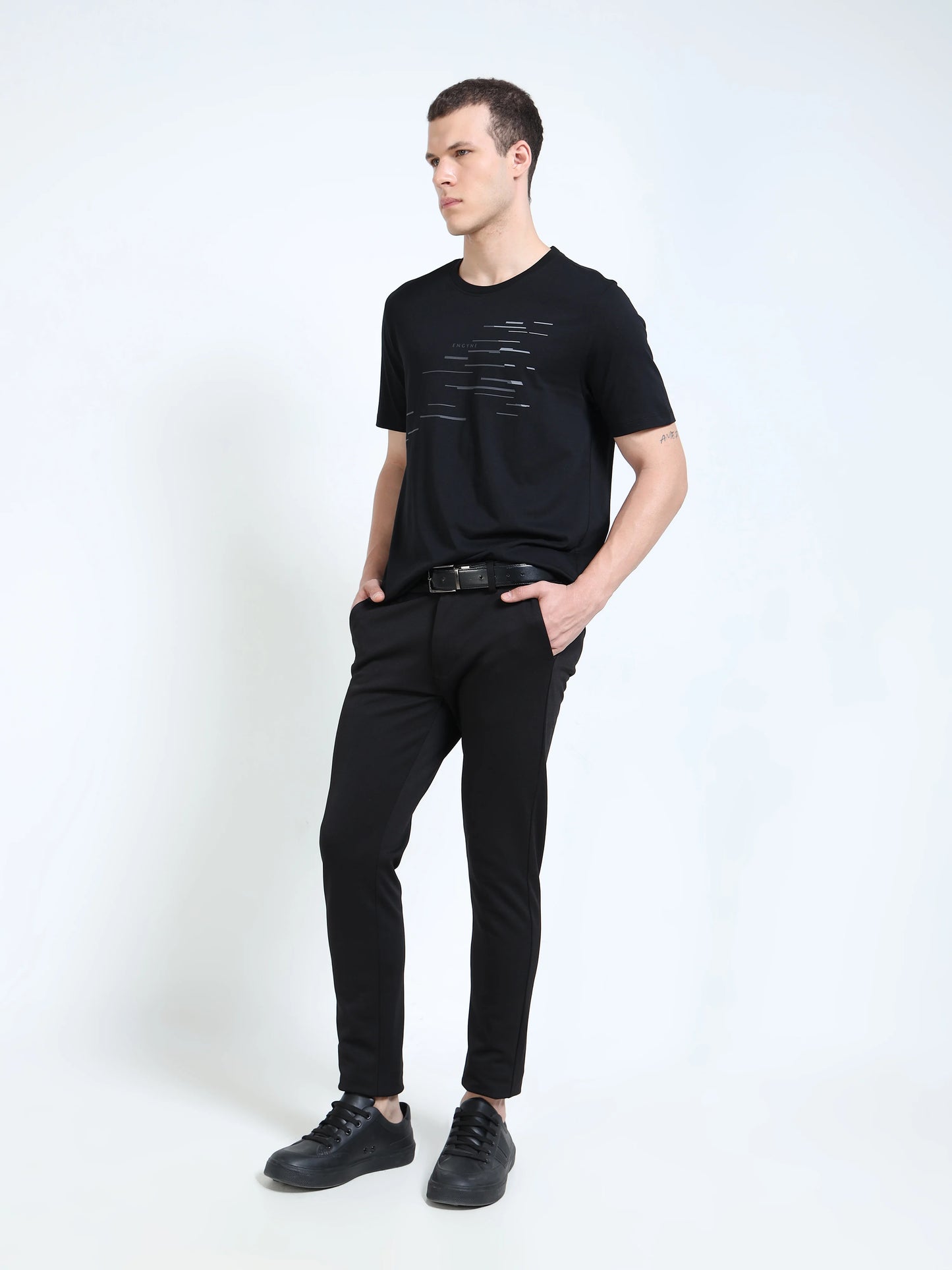 Engyne Echo Motion Tee Black