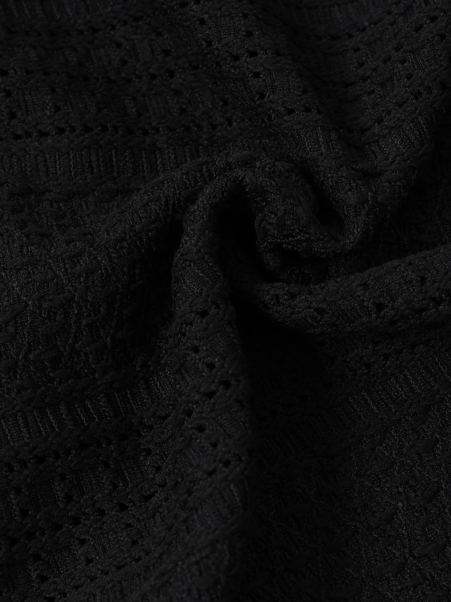 Engyne Texture Lineage Shirt Black