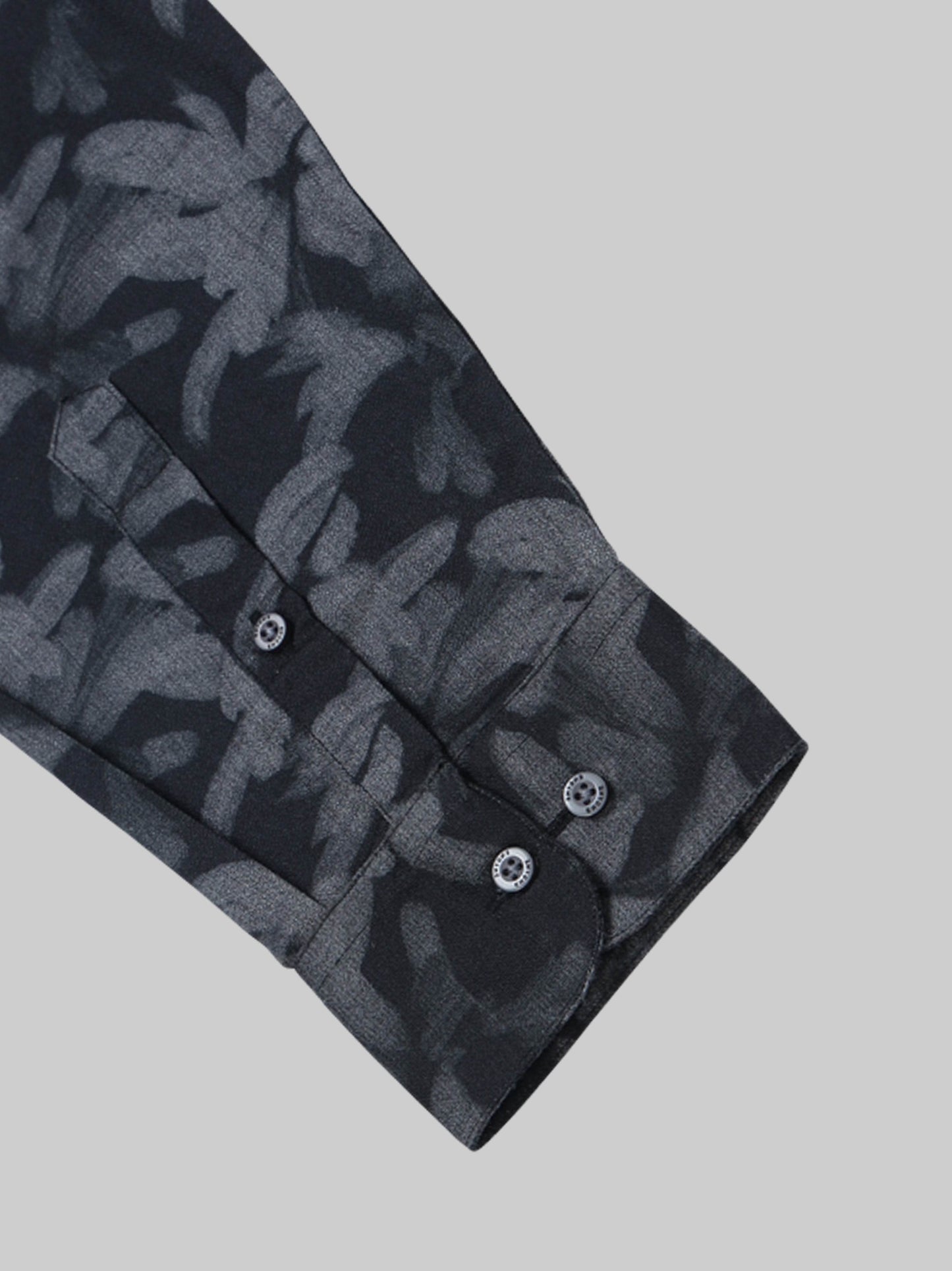 Midnight Petals Floral Full SLeeve Shirt - Navy - ENGYNE