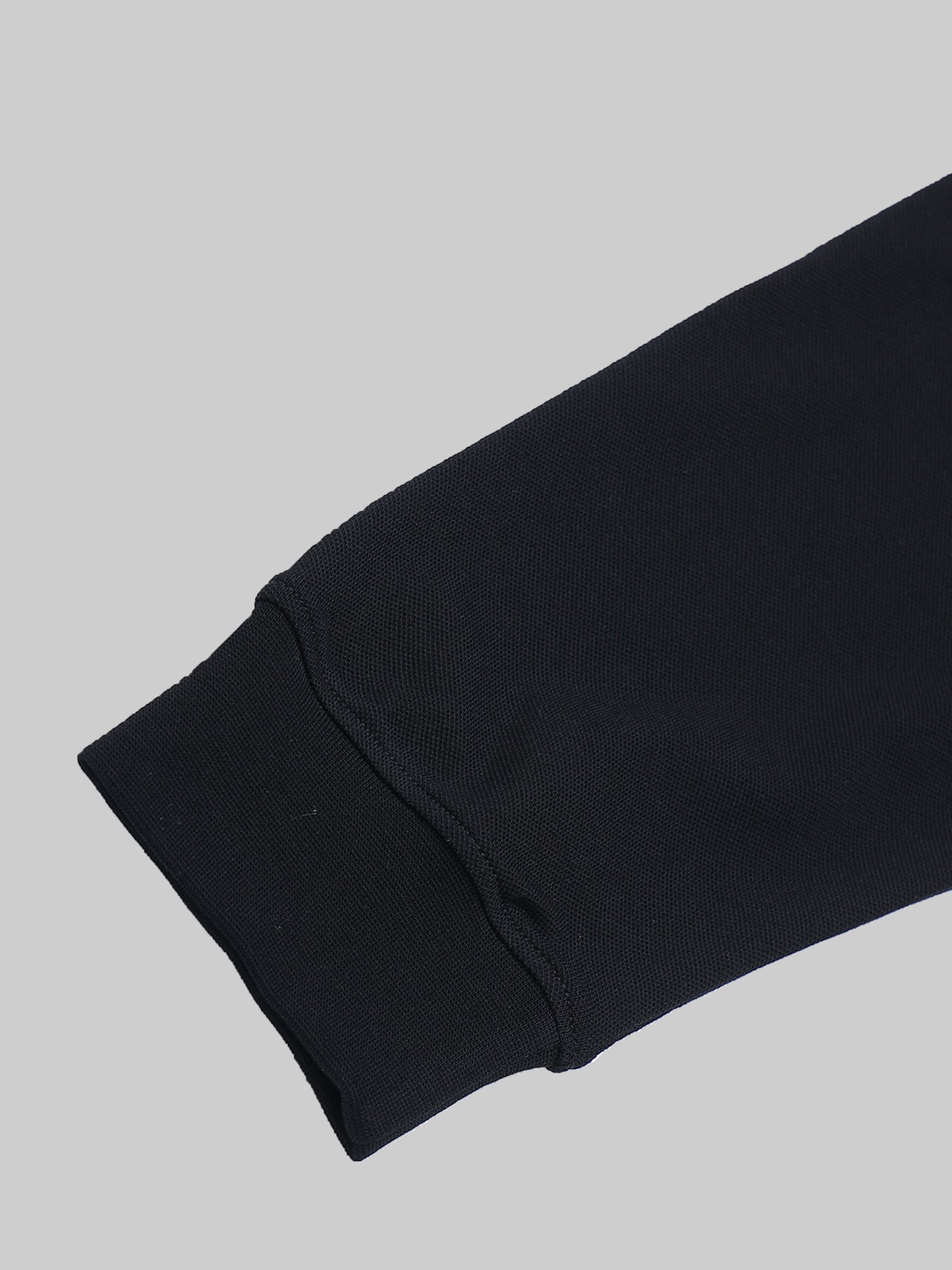 Men’s black polo t-shirt