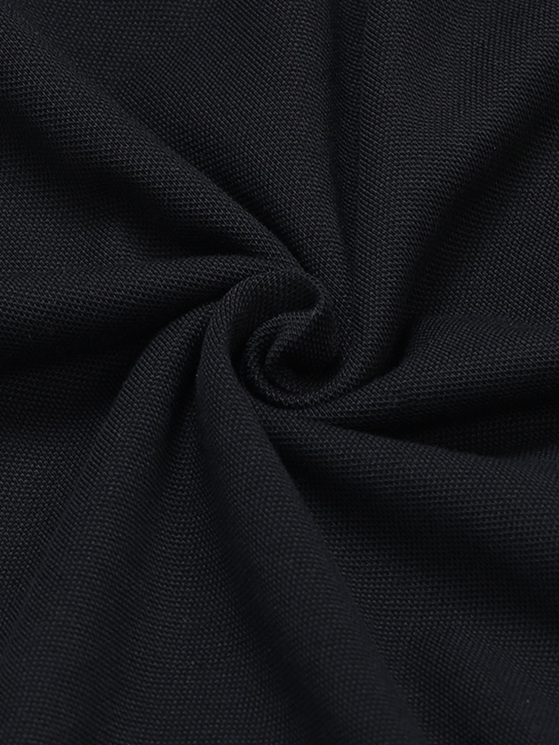 Men’s black polo t-shirt