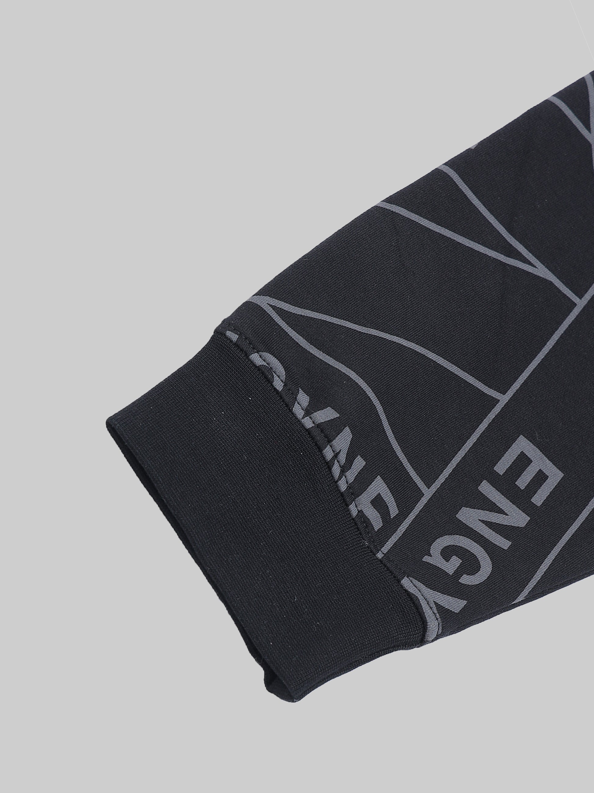 Men’s black hoodie