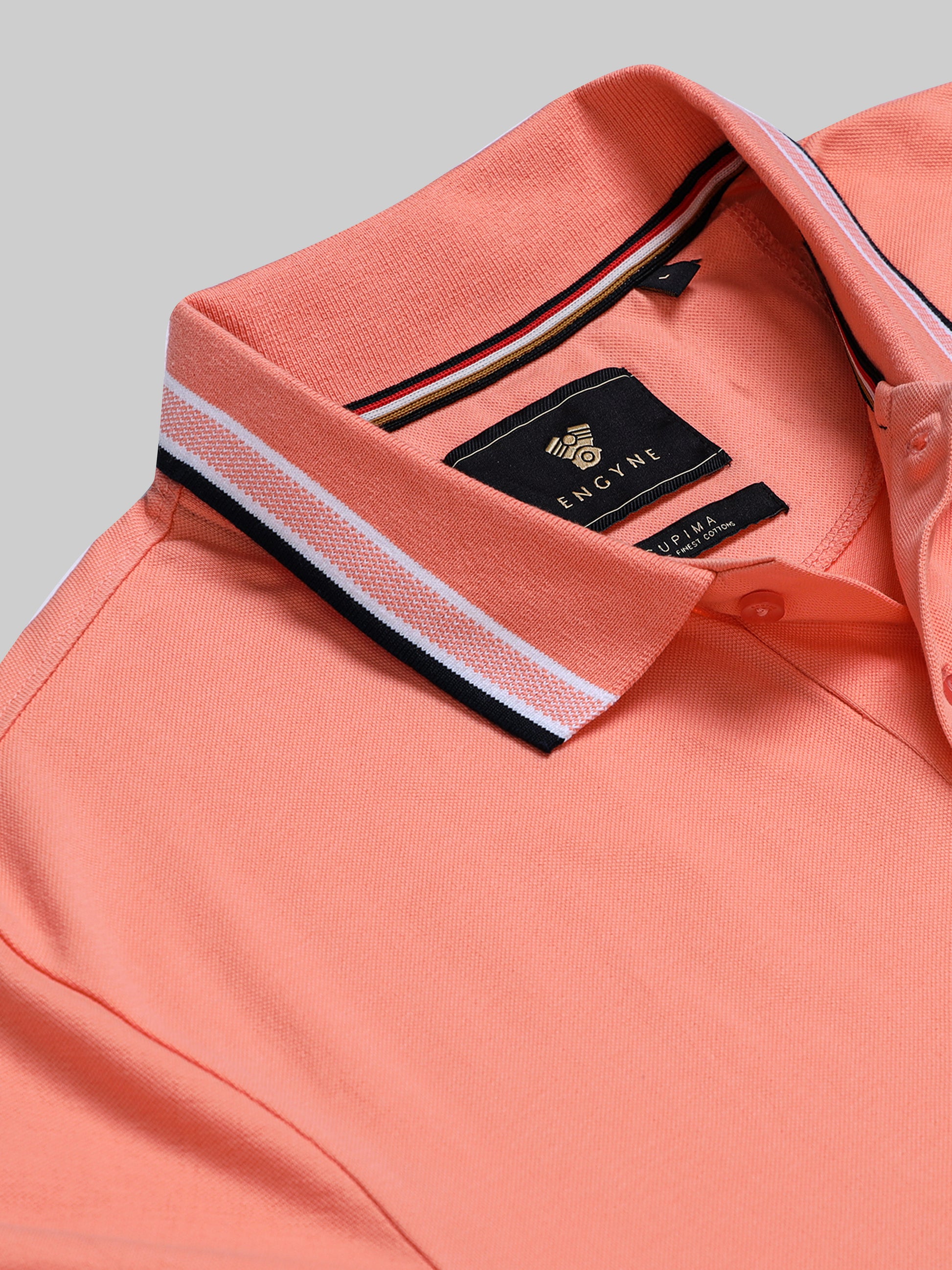 Orange polo tshirt
