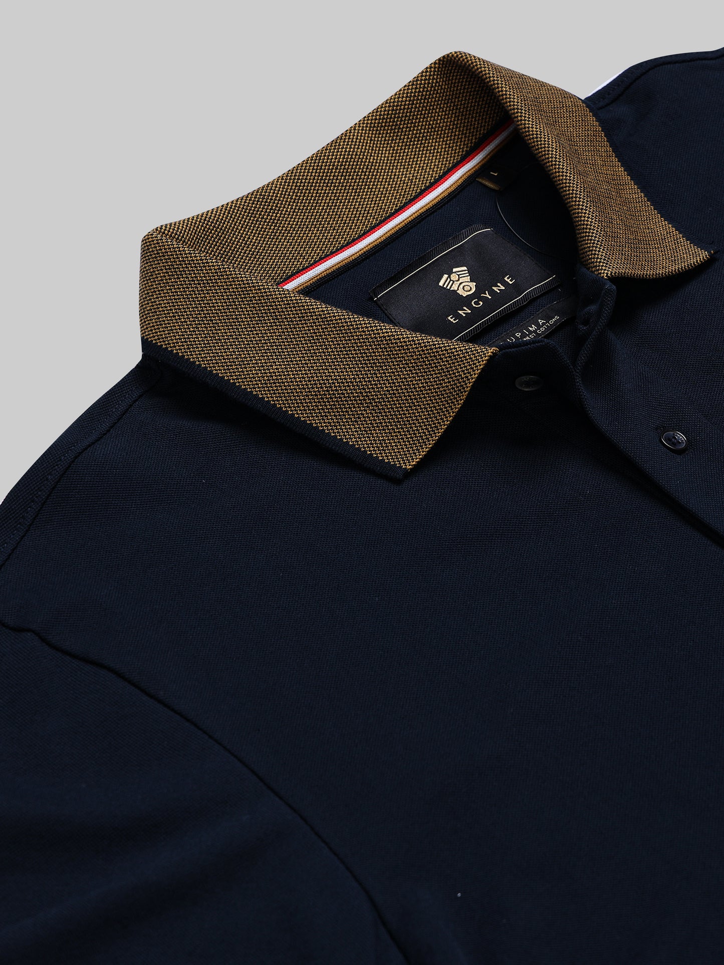 Navy blue polo tshirt for men