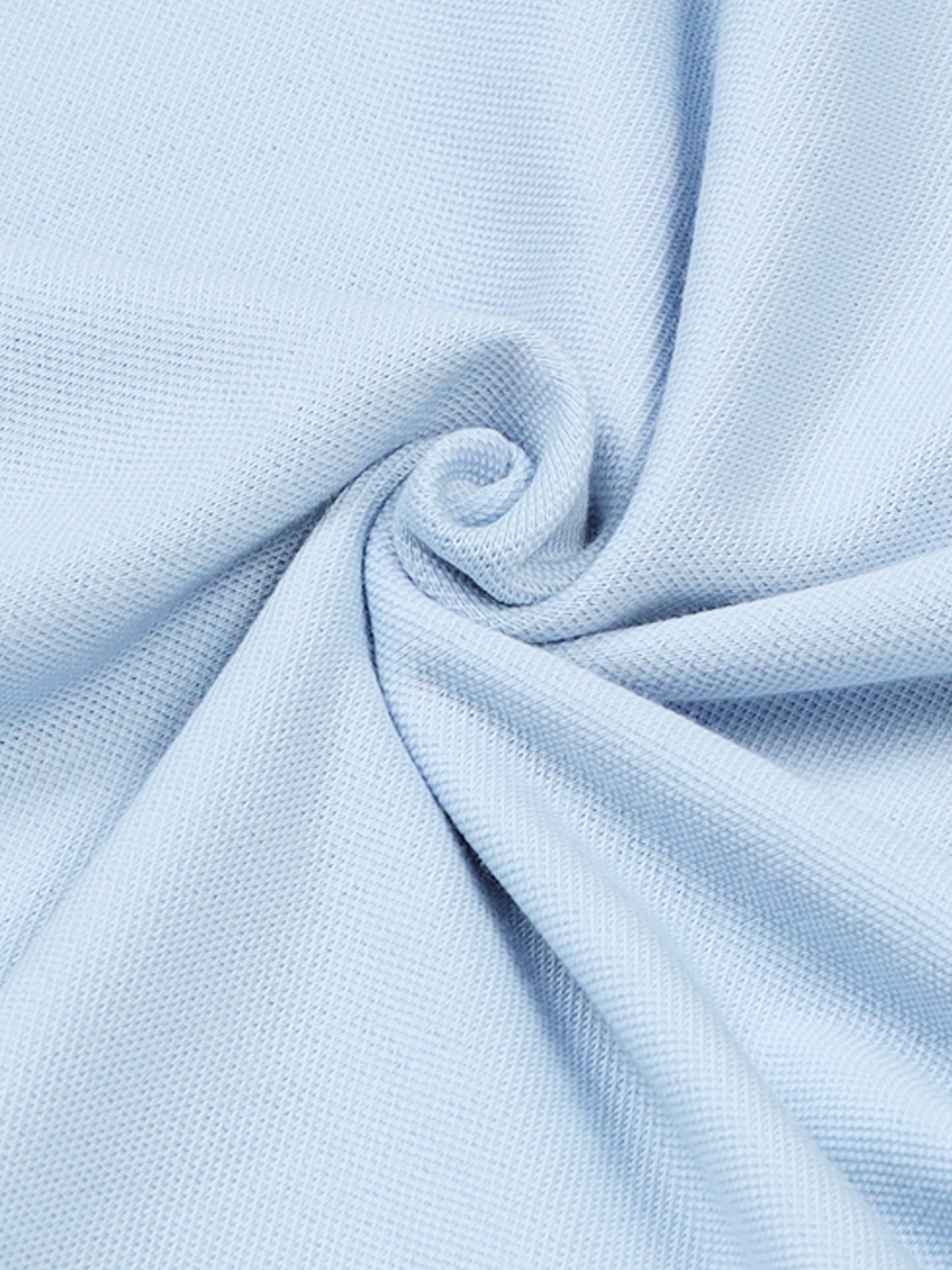 Engyne Rougen Piqué Polo – Speed Breaker Collar & Zipper Placket Light Blue