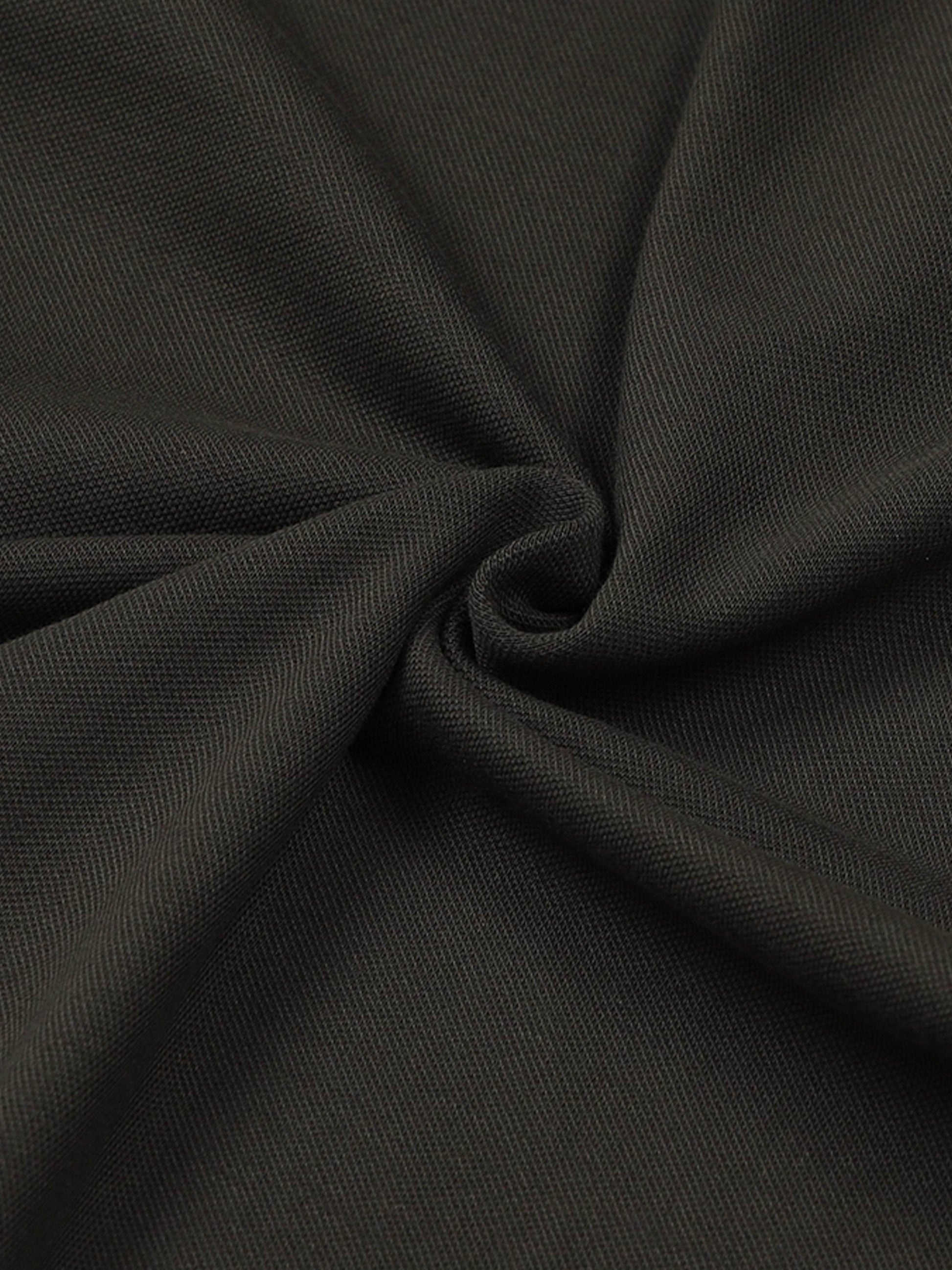 Engyne Rougen Piqué Polo – Tonal Collar Finish Olive - ENGYNE