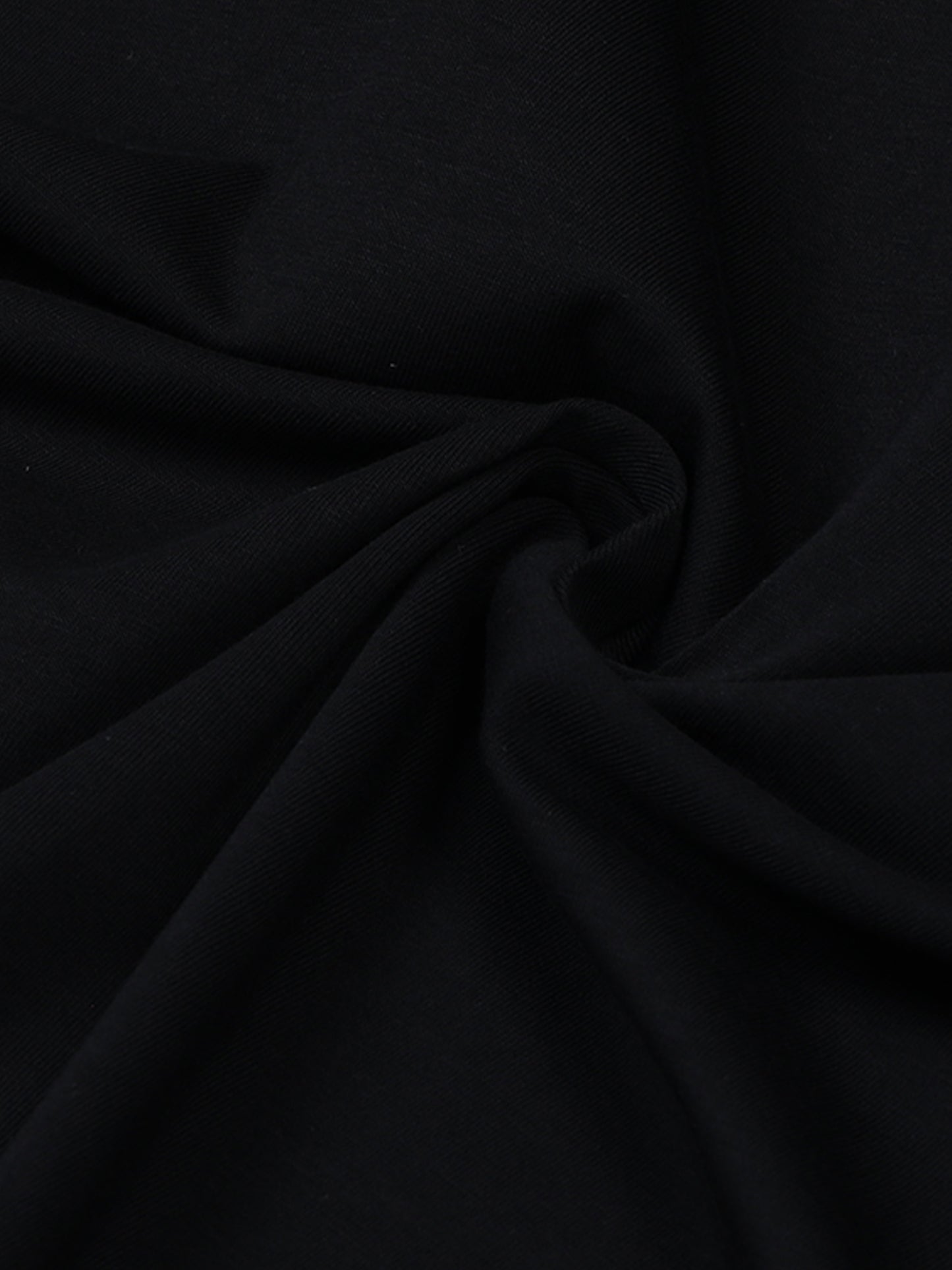 Regular-fit Engyne T-shirt in Supima Cotton Lycra with Digital Flock Print Black