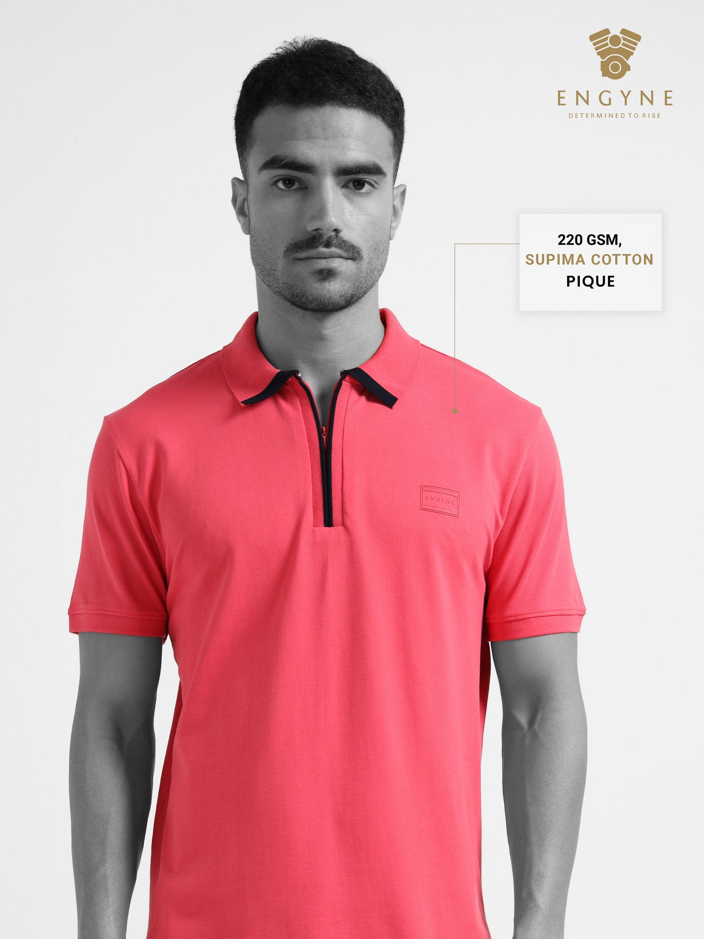Neon Pink Polo 