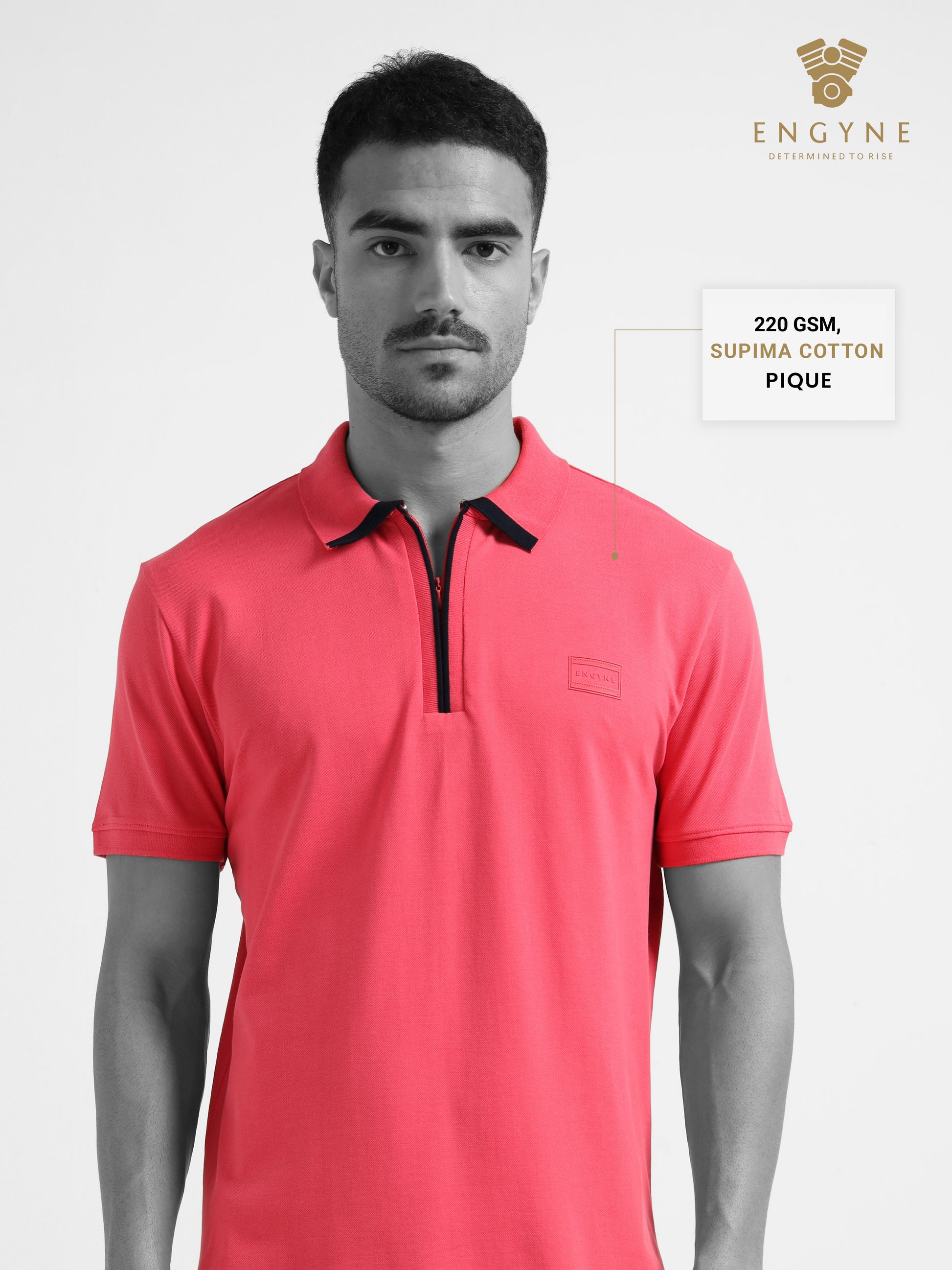Neon Pink Polo 